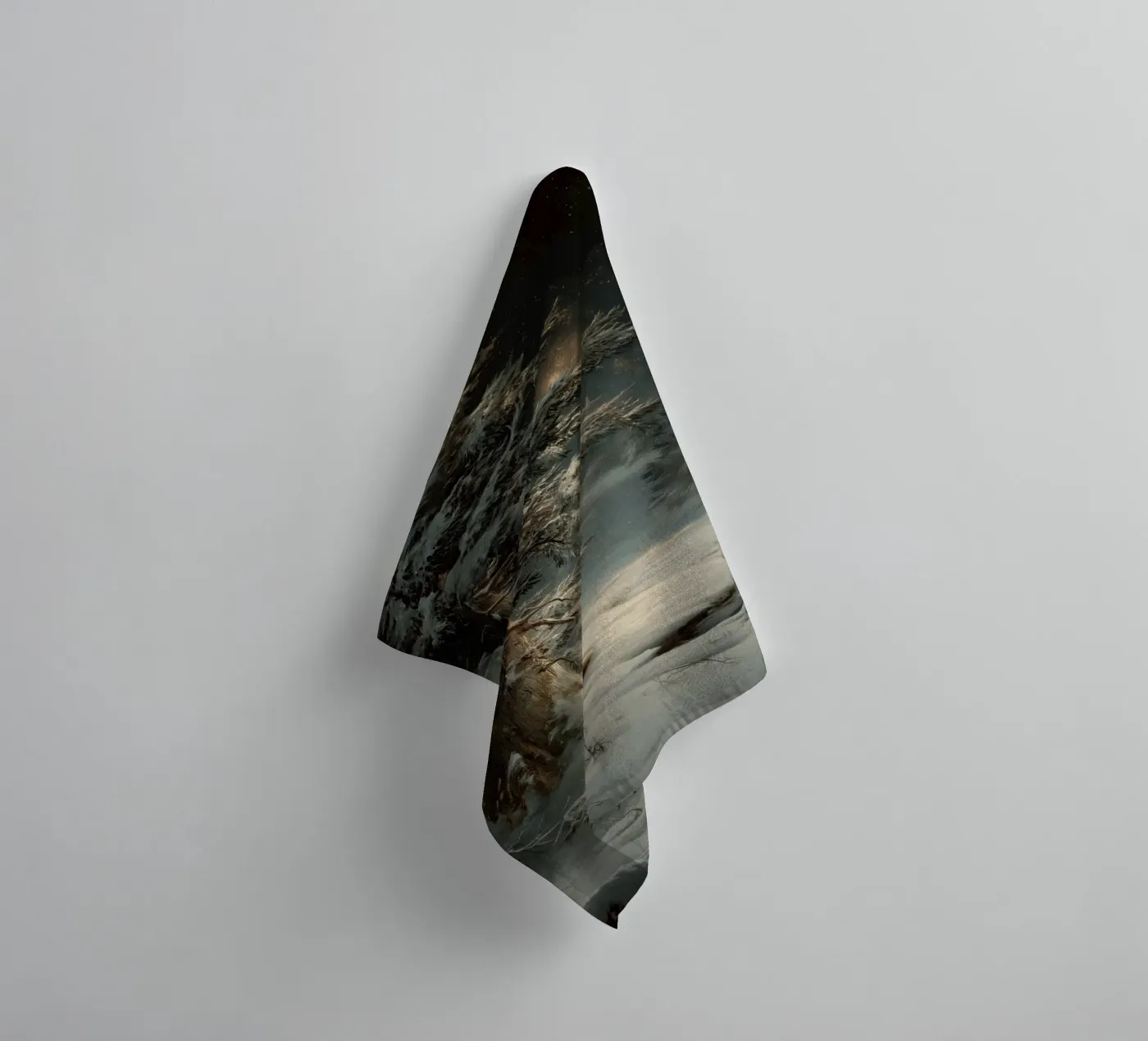 Winterfuchs badhanddoek van Luna & Noctua