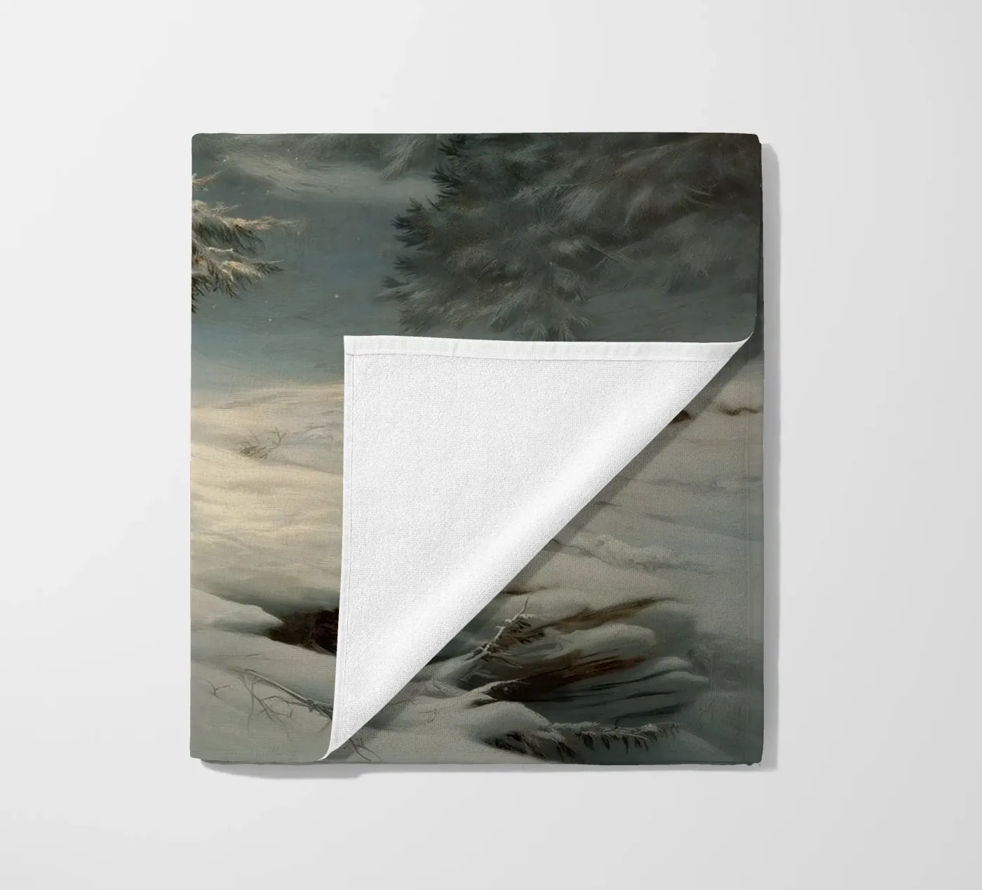 Winterfuchs strandhanddoek van Luna & Noctua