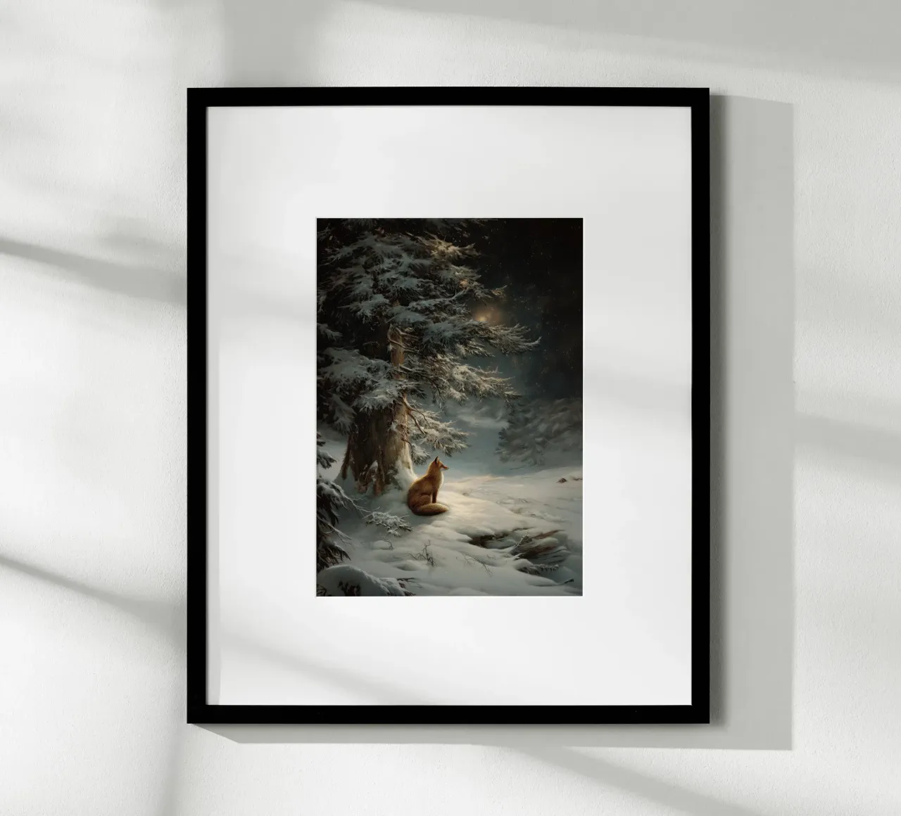 Winterfuchs poster by Luna & Noctua