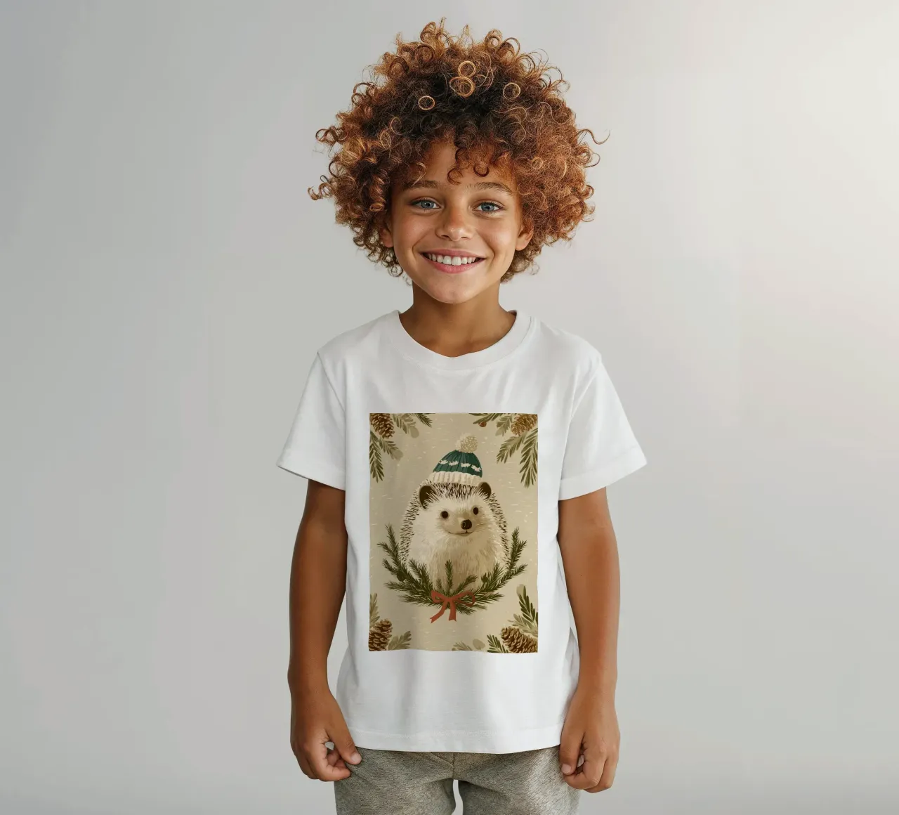 Winterigel t-shirt bambini da Luna & Noctua