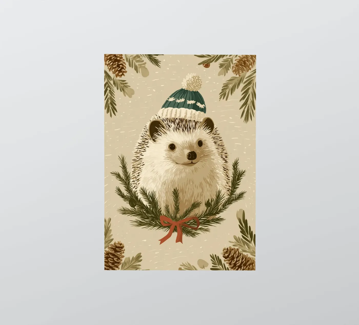 Winterigel sticker by Luna & Noctua