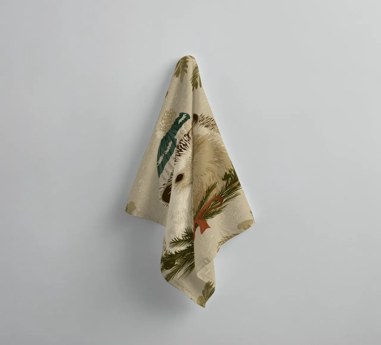 Winterigel towel by Luna & Noctua