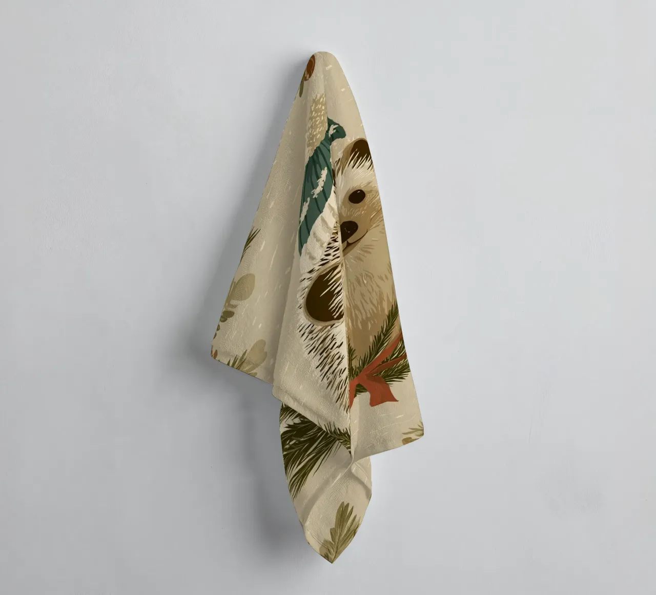 Winterigel towel by Luna & Noctua