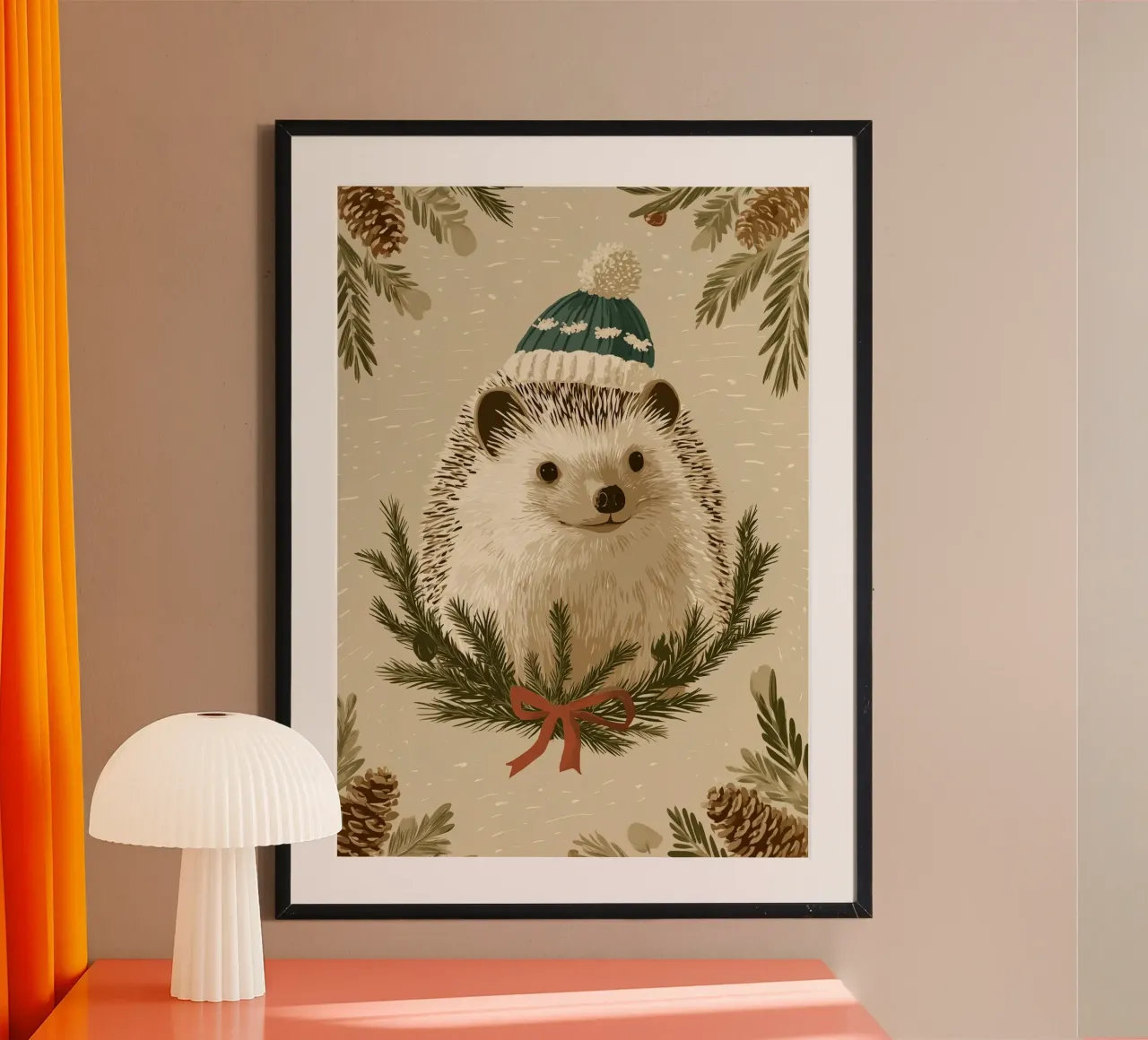 Winterigel poster da Luna & Noctua