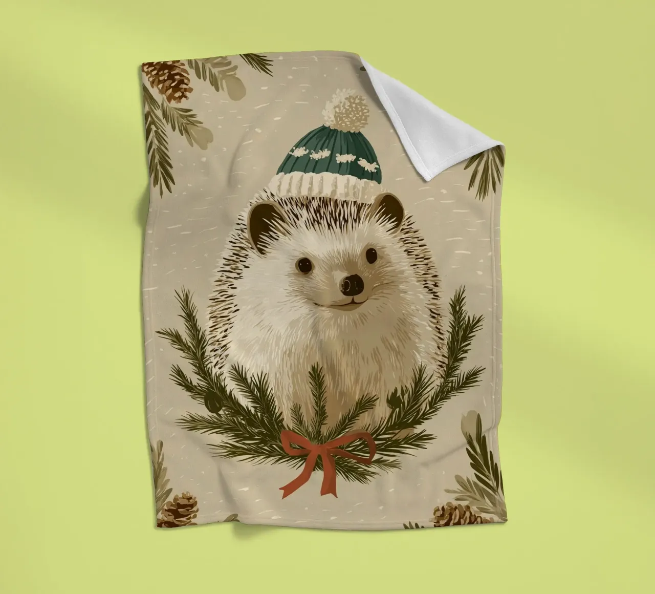 Winterigel fleecedeken van Luna & Noctua