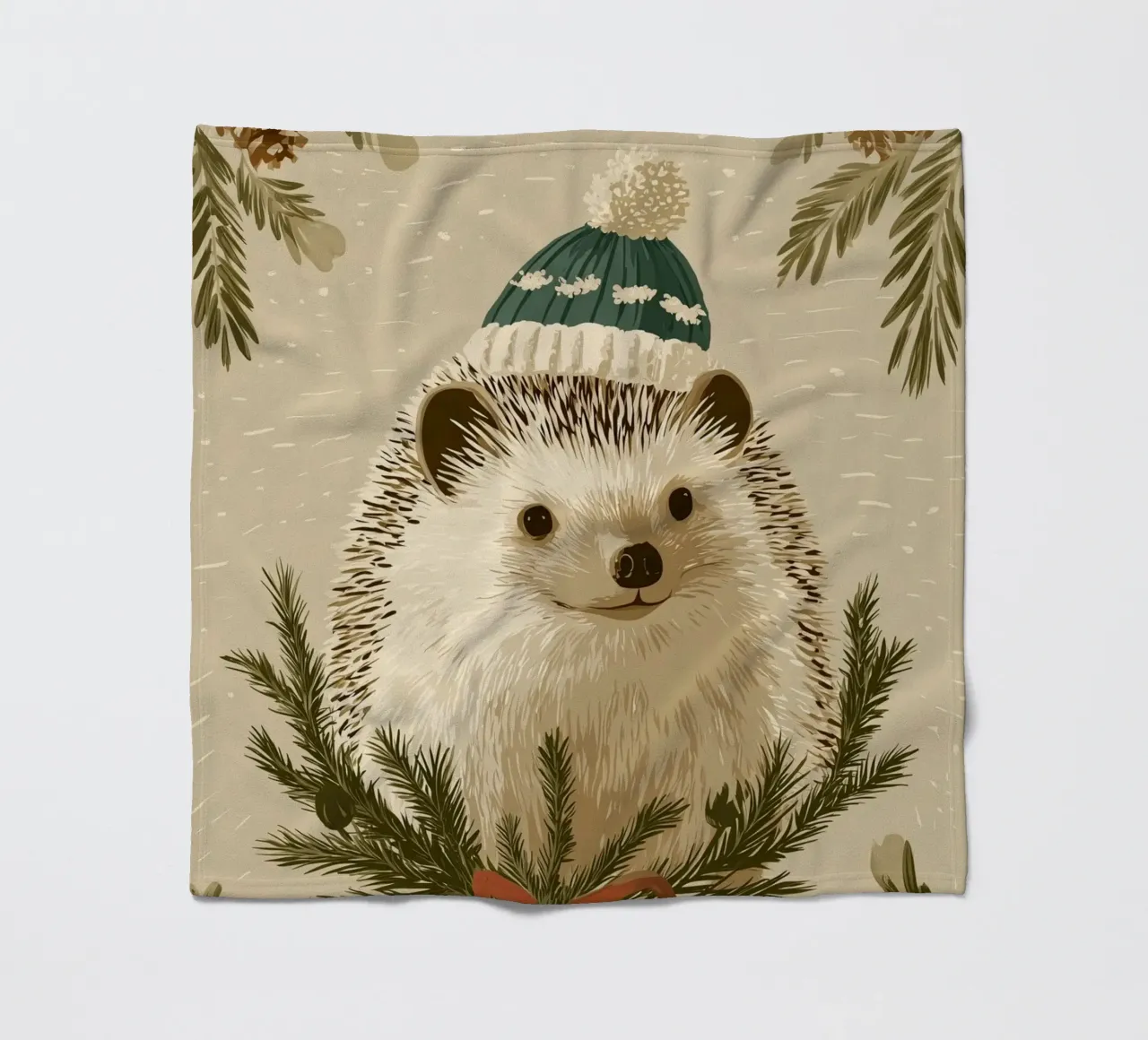 Winterigel fleecedeken van Luna & Noctua