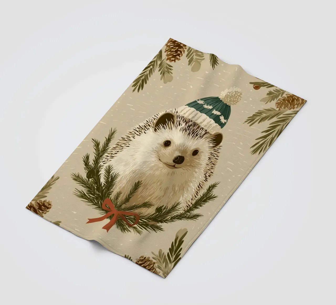 Winterigel fleecedeken van Luna & Noctua