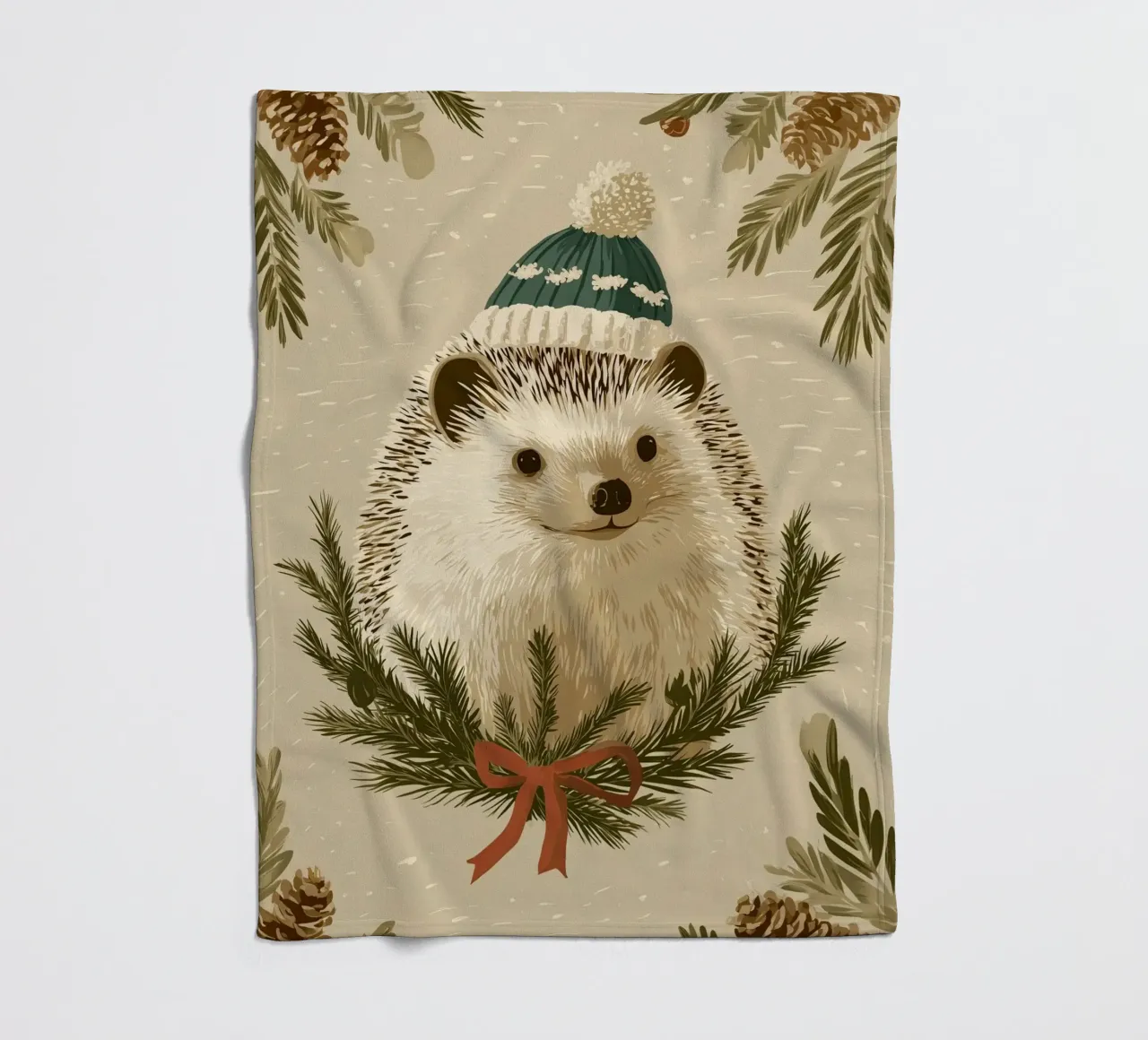 Winterigel fleecedeken van Luna & Noctua