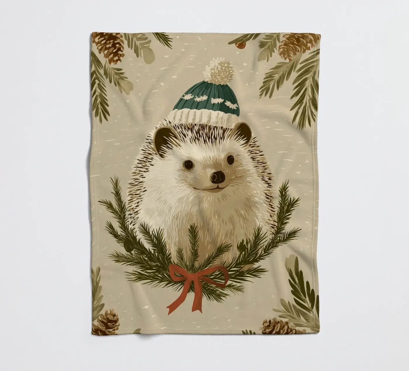 Winterigel Fleecedecke von Luna & Noctua