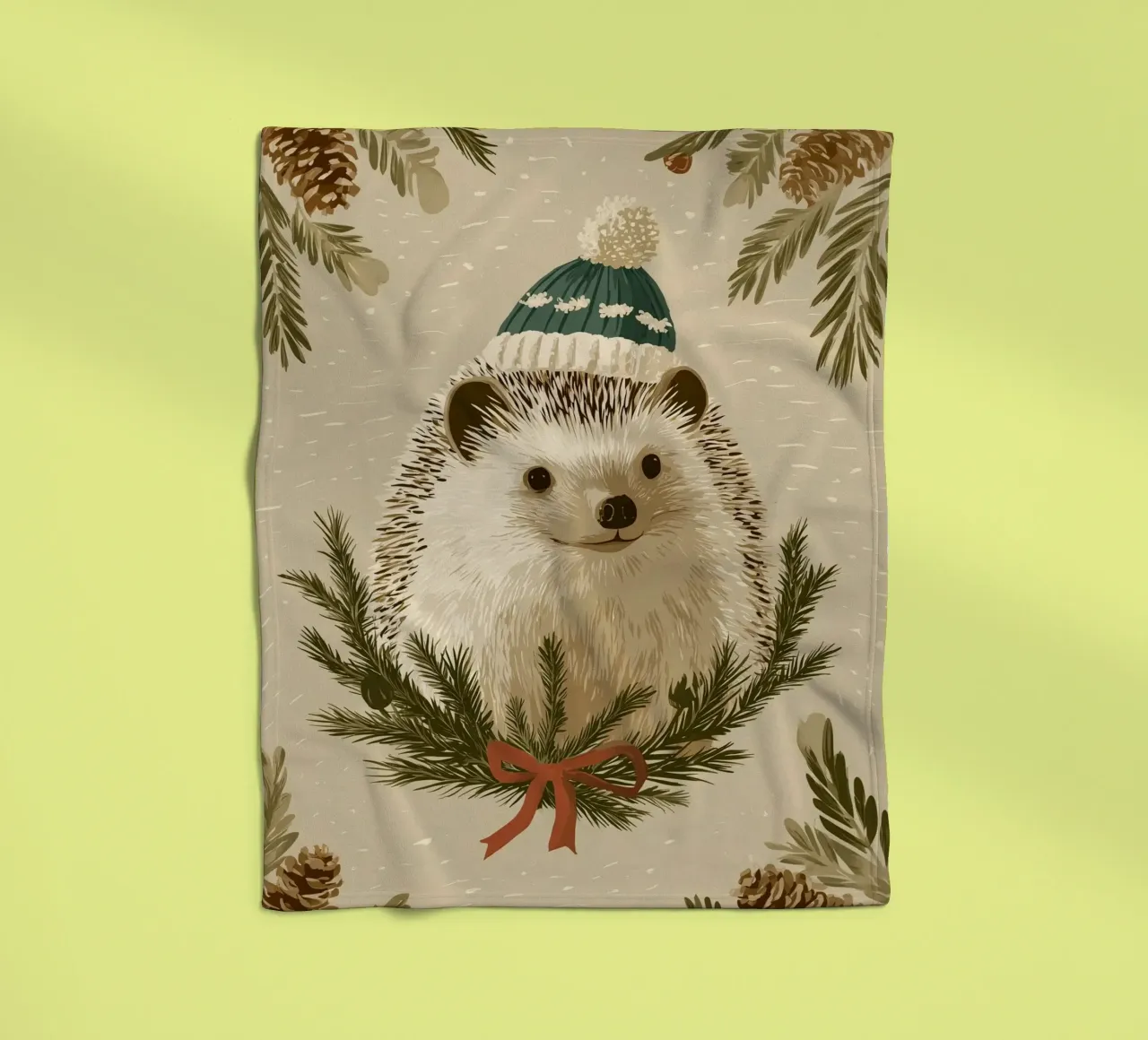 Winterigel fleecedeken van Luna & Noctua