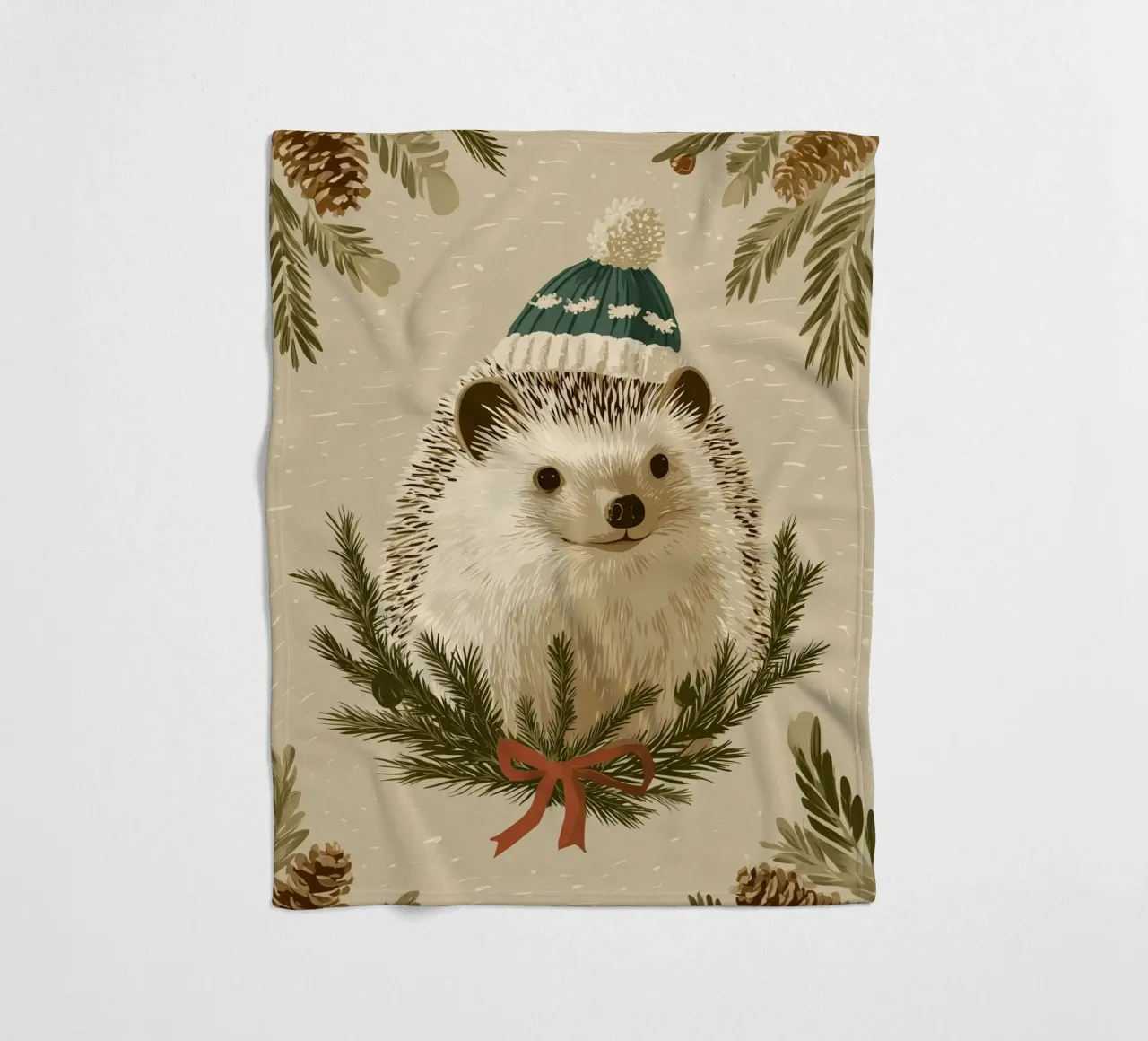 Winterigel fleecedeken van Luna & Noctua