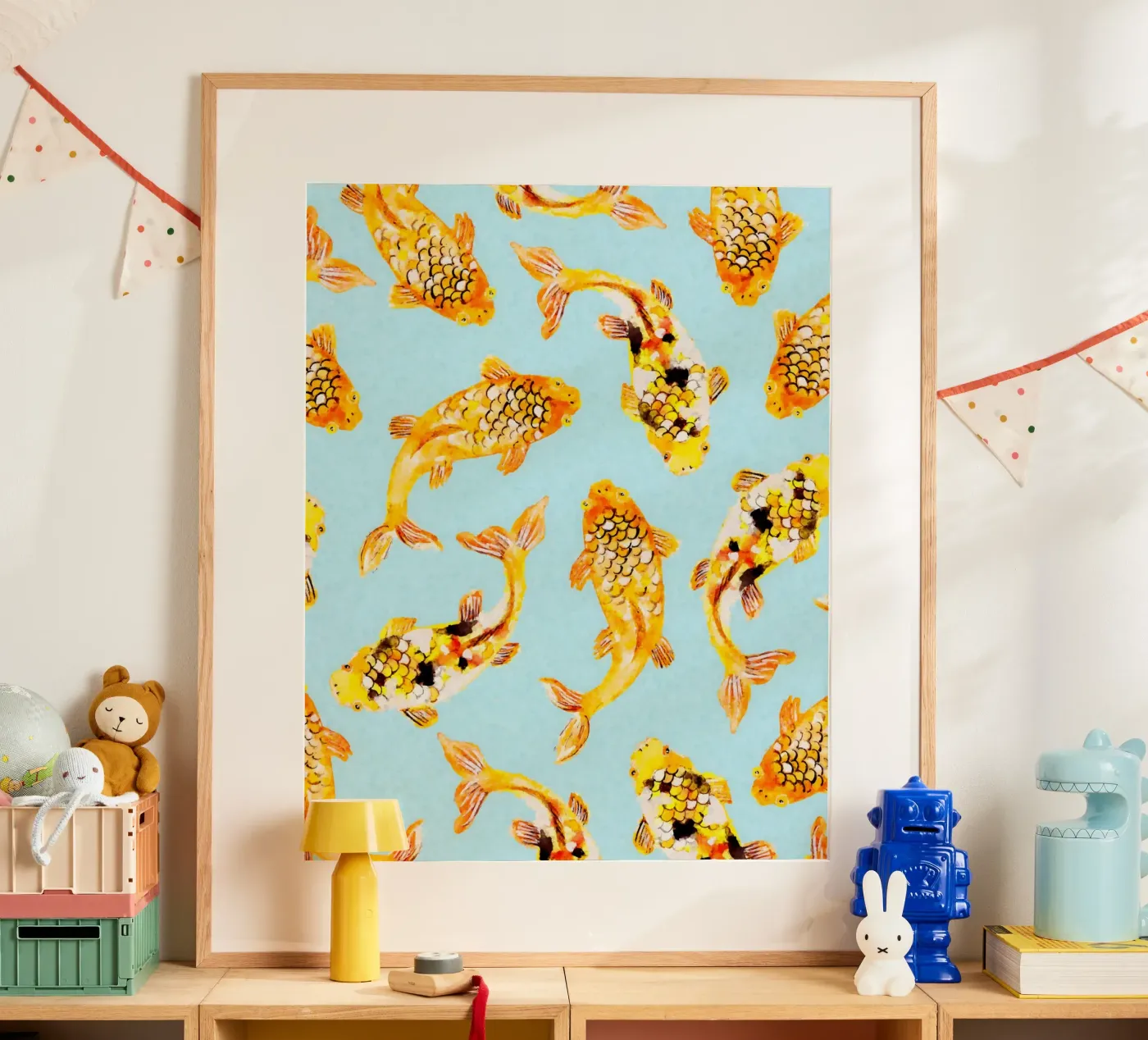 Goudvis poster van 83oranges.com