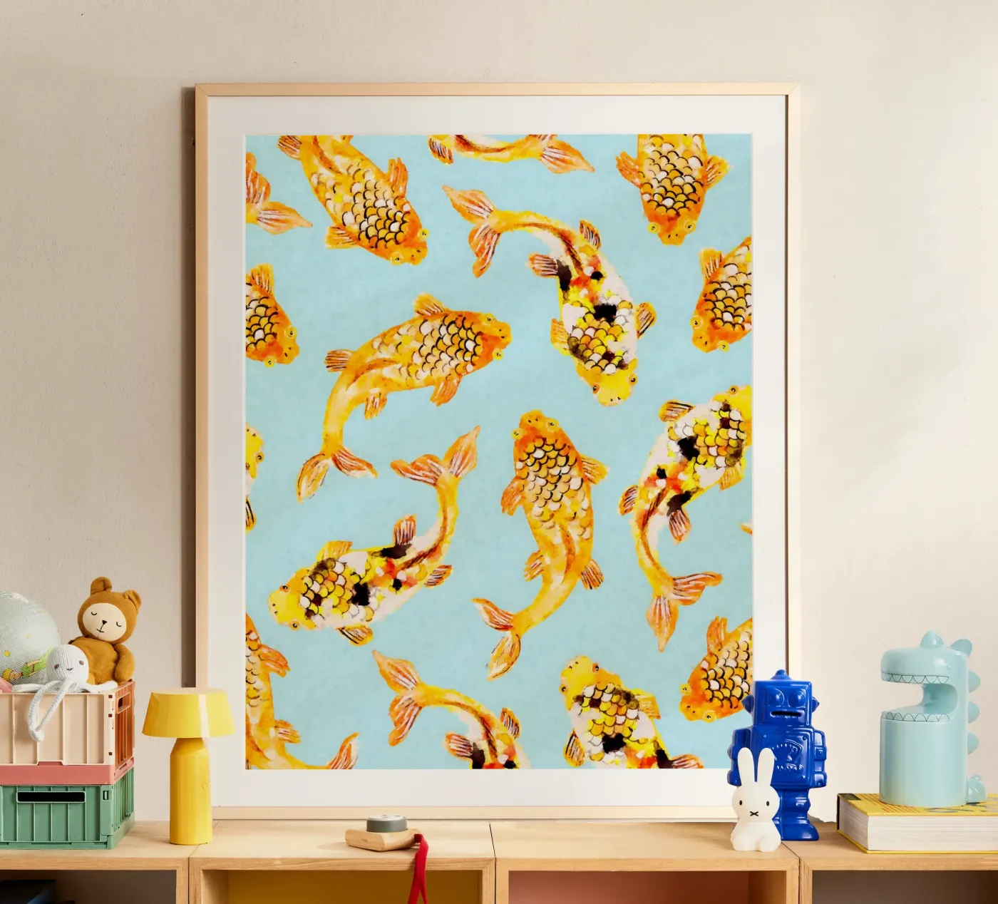 Goudvis poster van 83oranges.com