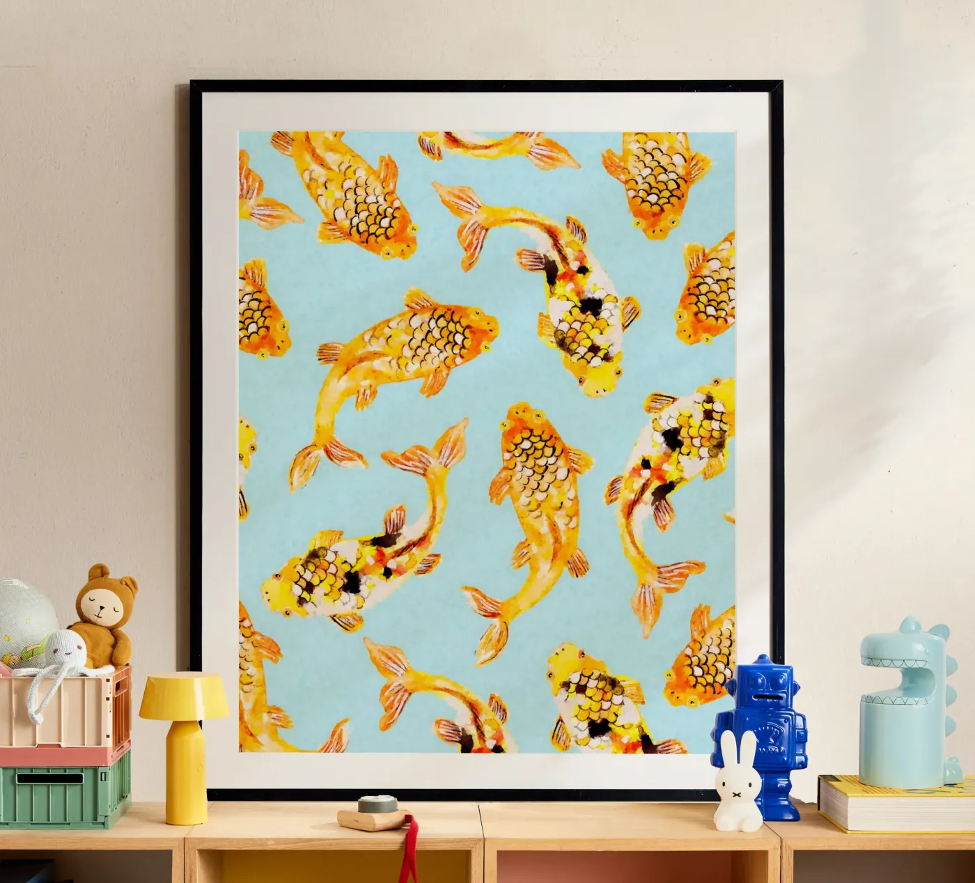Goudvis poster van 83oranges.com