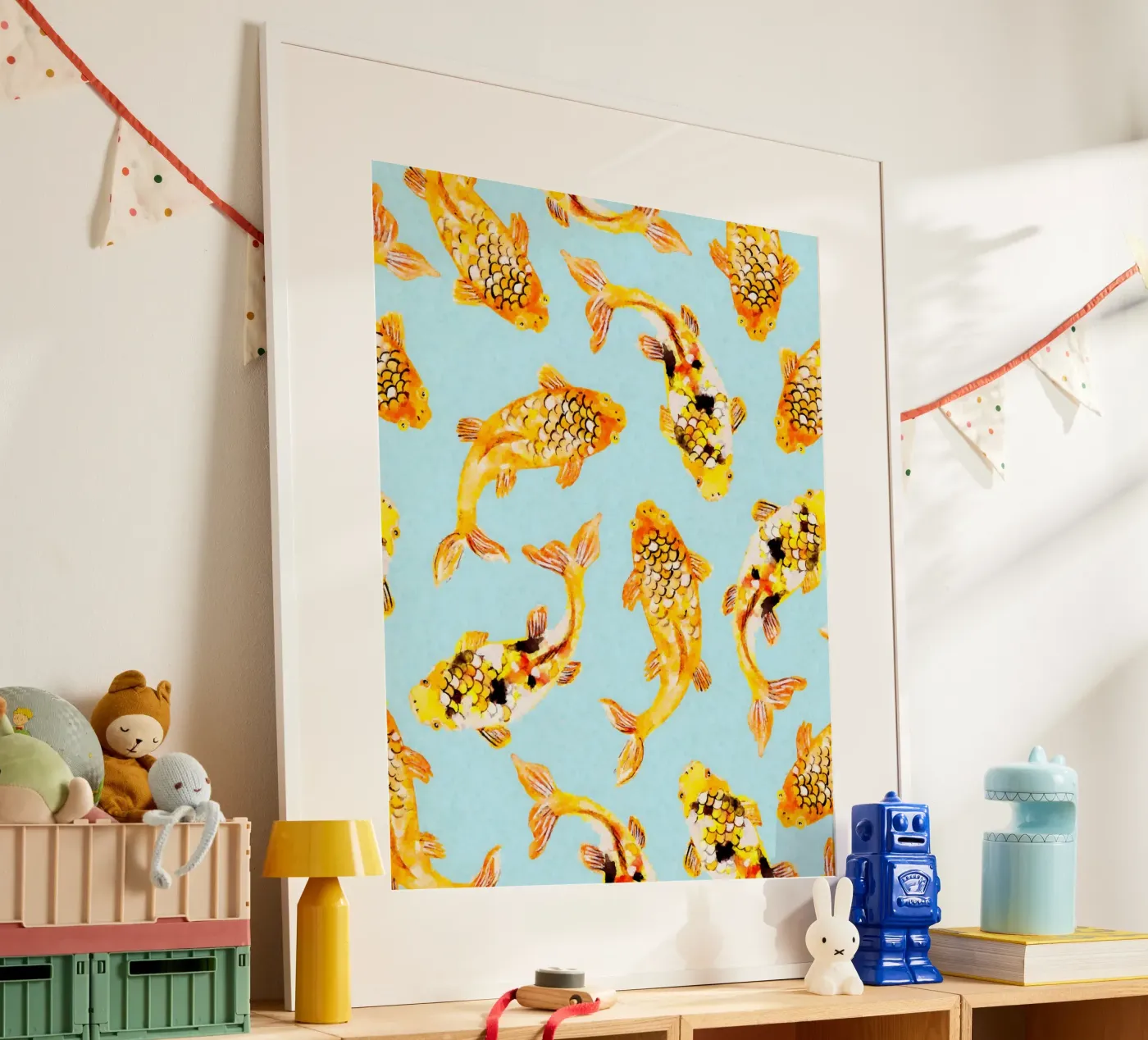 Goudvis poster van 83oranges.com