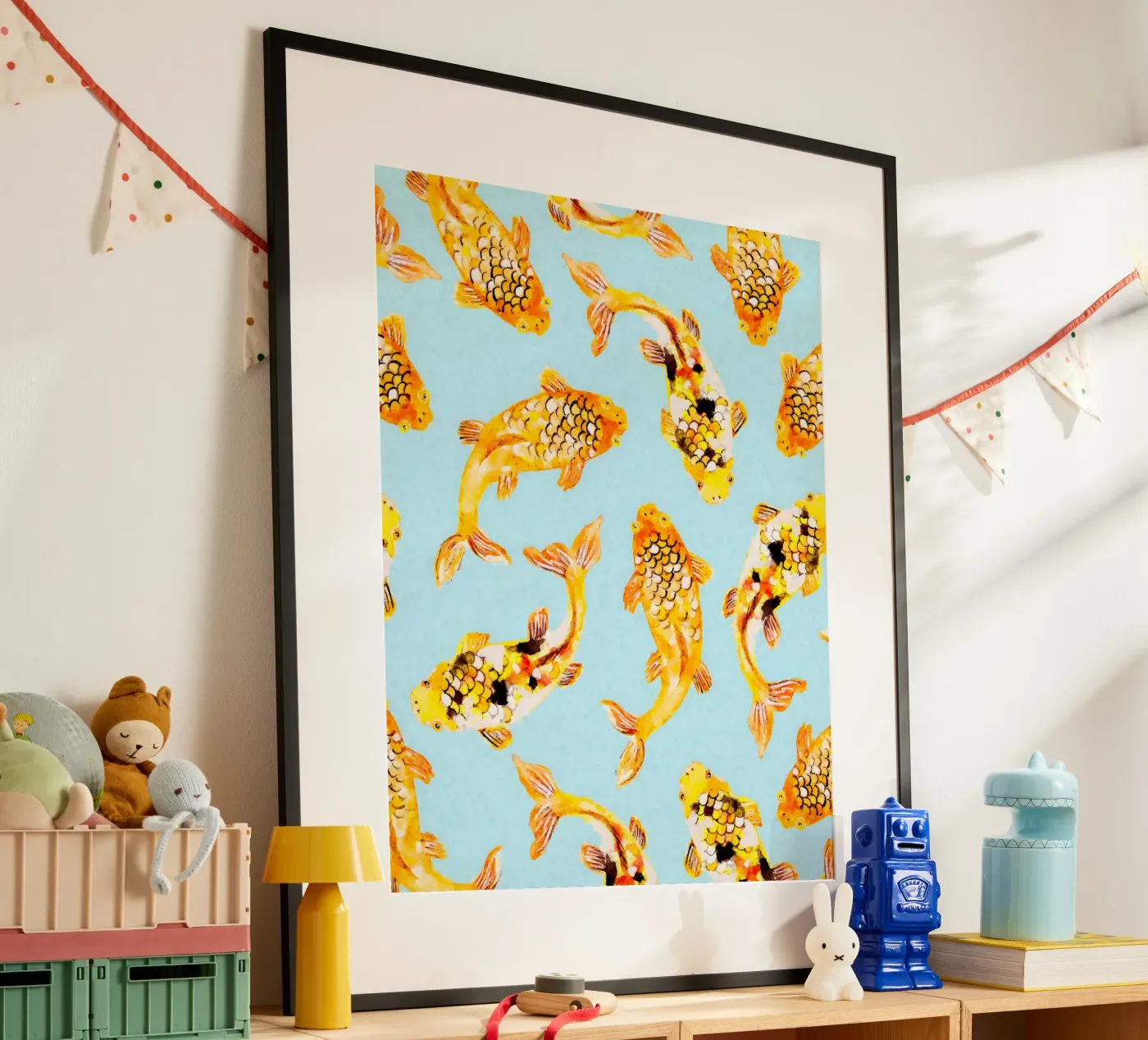 Goudvis poster van 83oranges.com