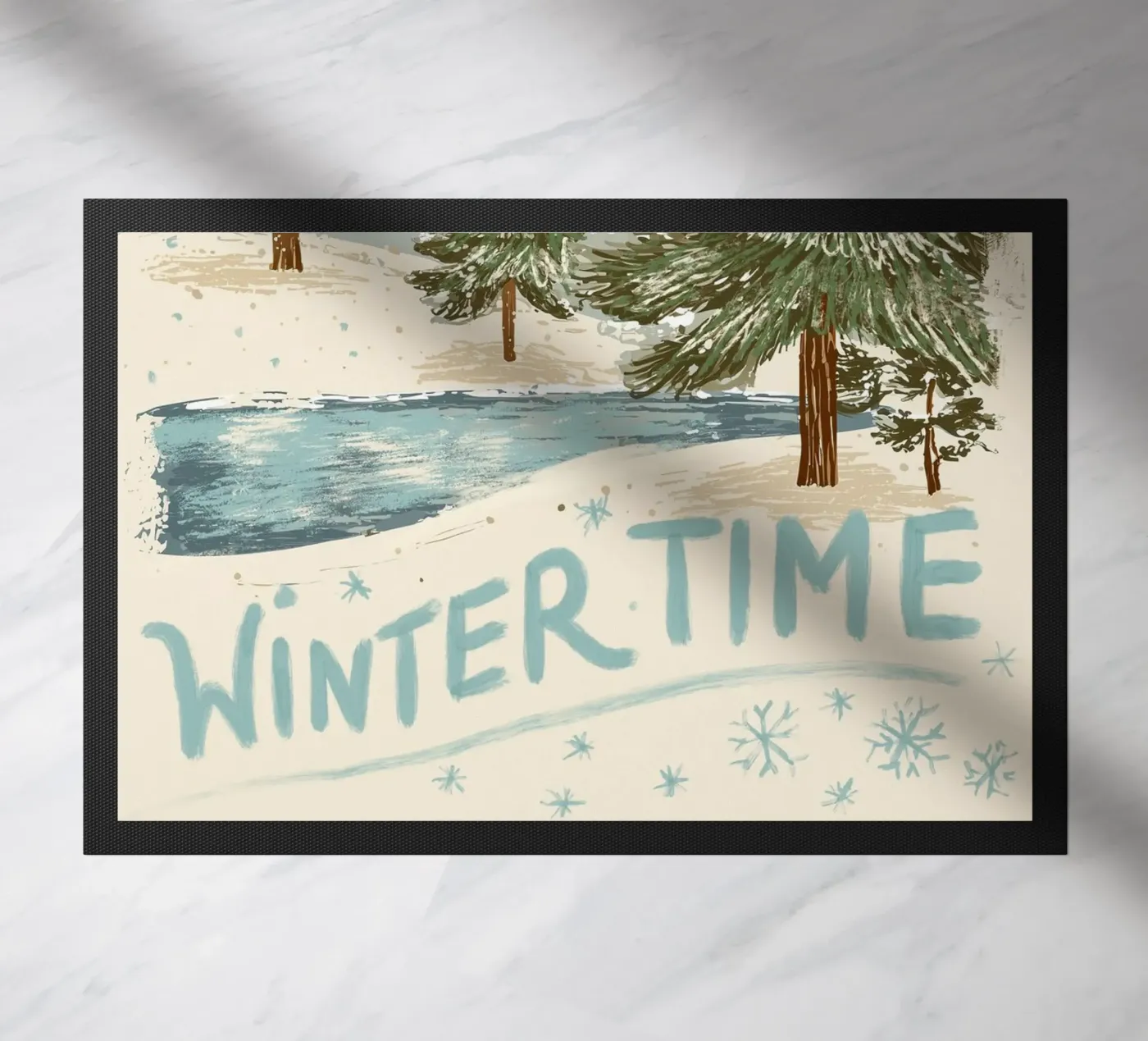 Wintertime paillasson de Luna & Noctua