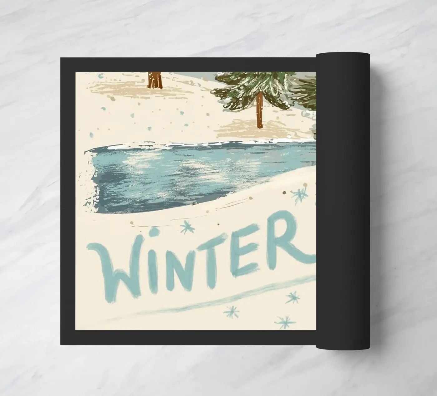 Wintertime paillasson de Luna & Noctua