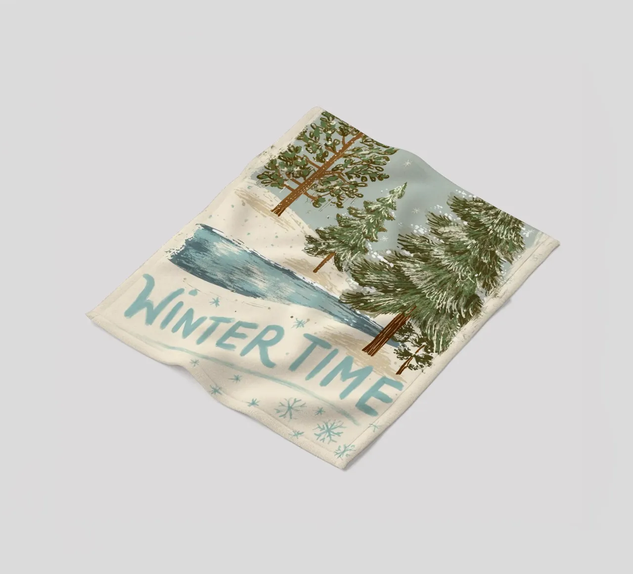 Wintertime fleecedeken van Luna & Noctua