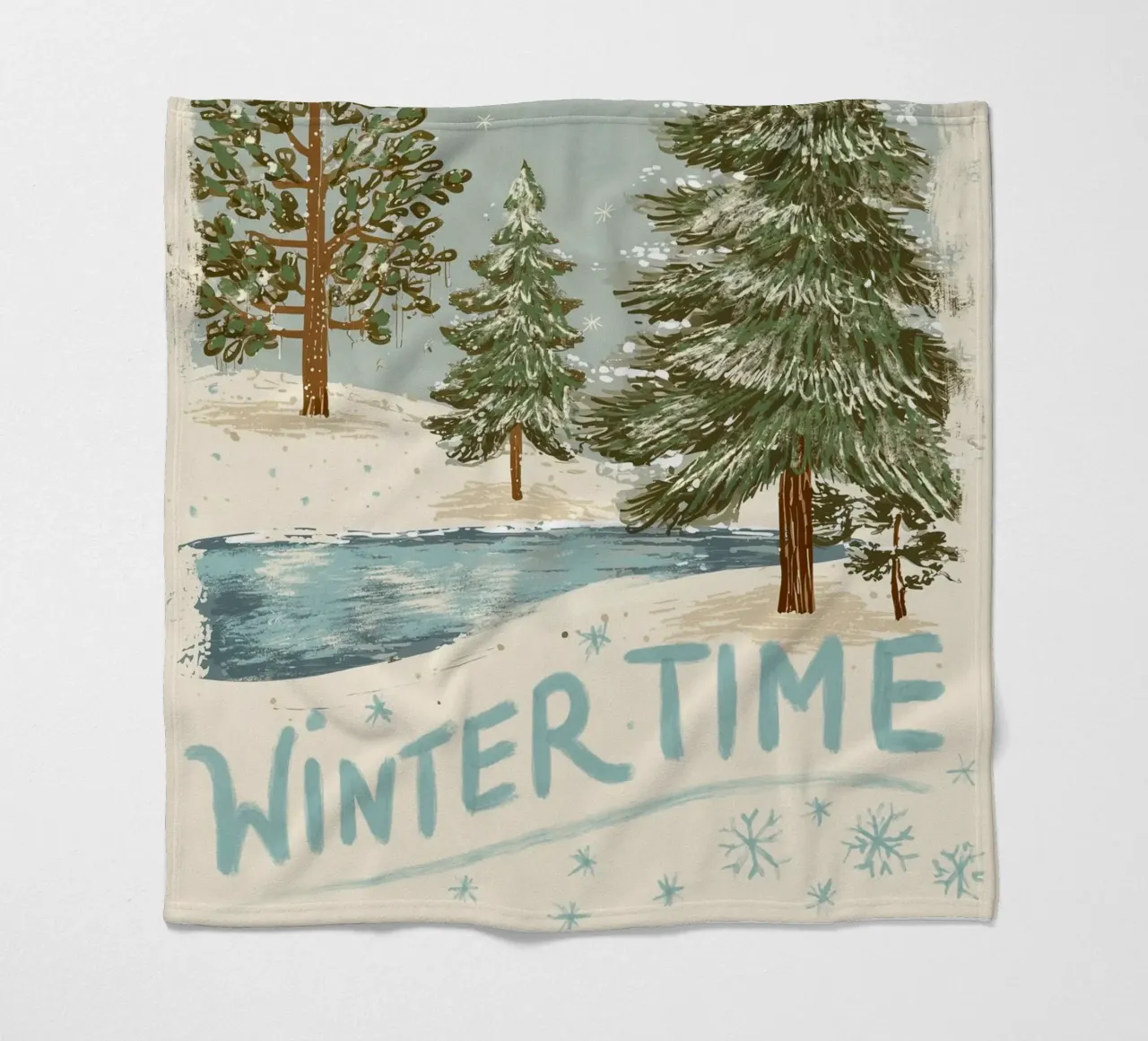 Wintertime coperta in pile da Luna & Noctua