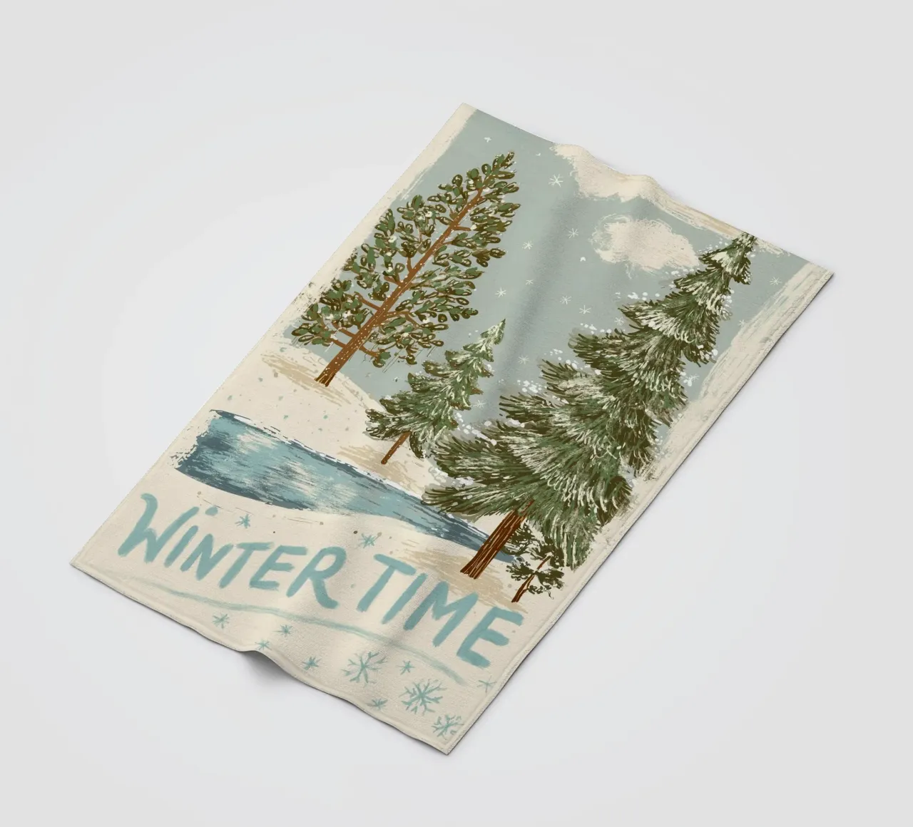 Wintertime fleecedeken van Luna & Noctua