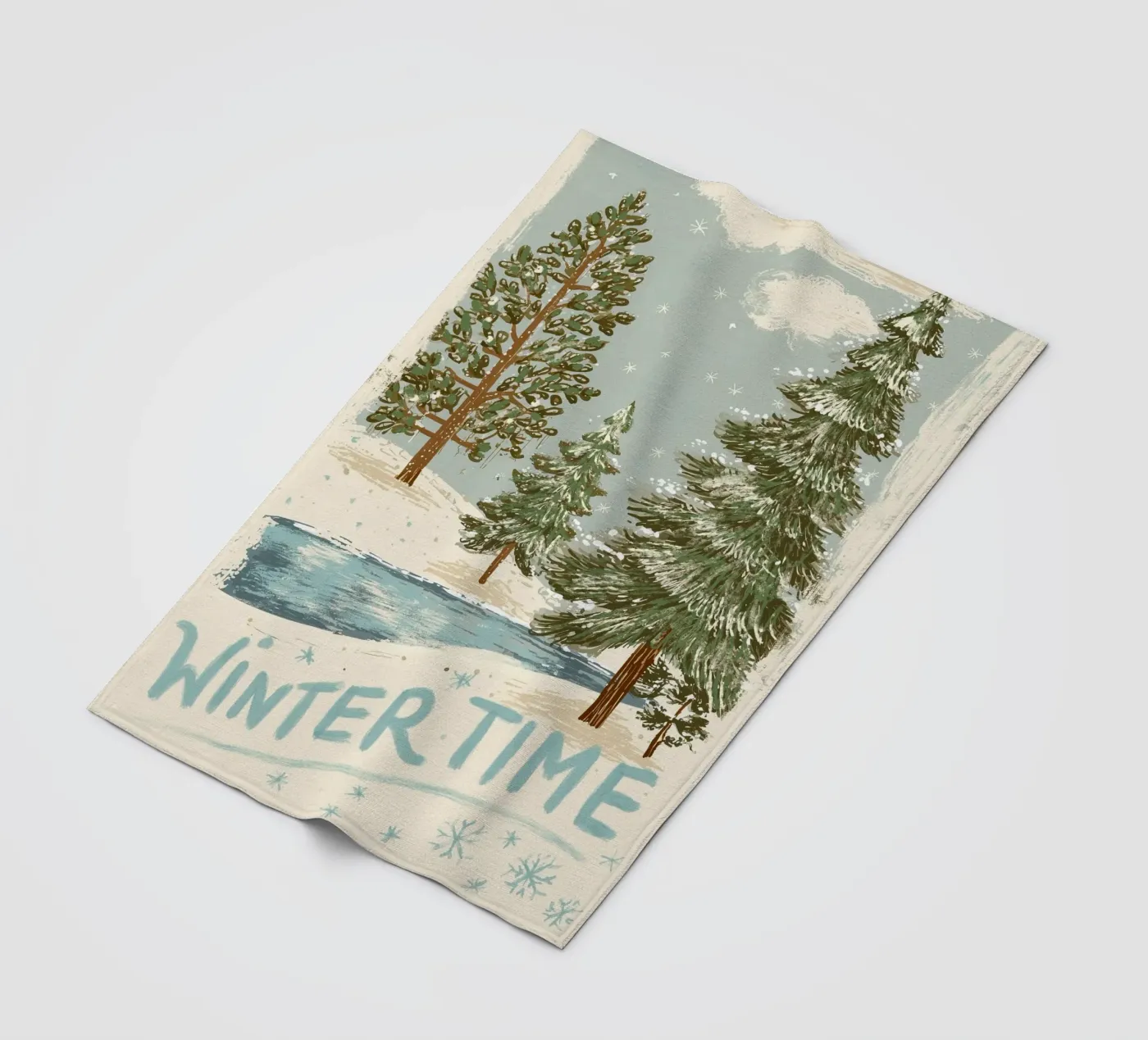 Wintertime Fleecedecke von Luna & Noctua