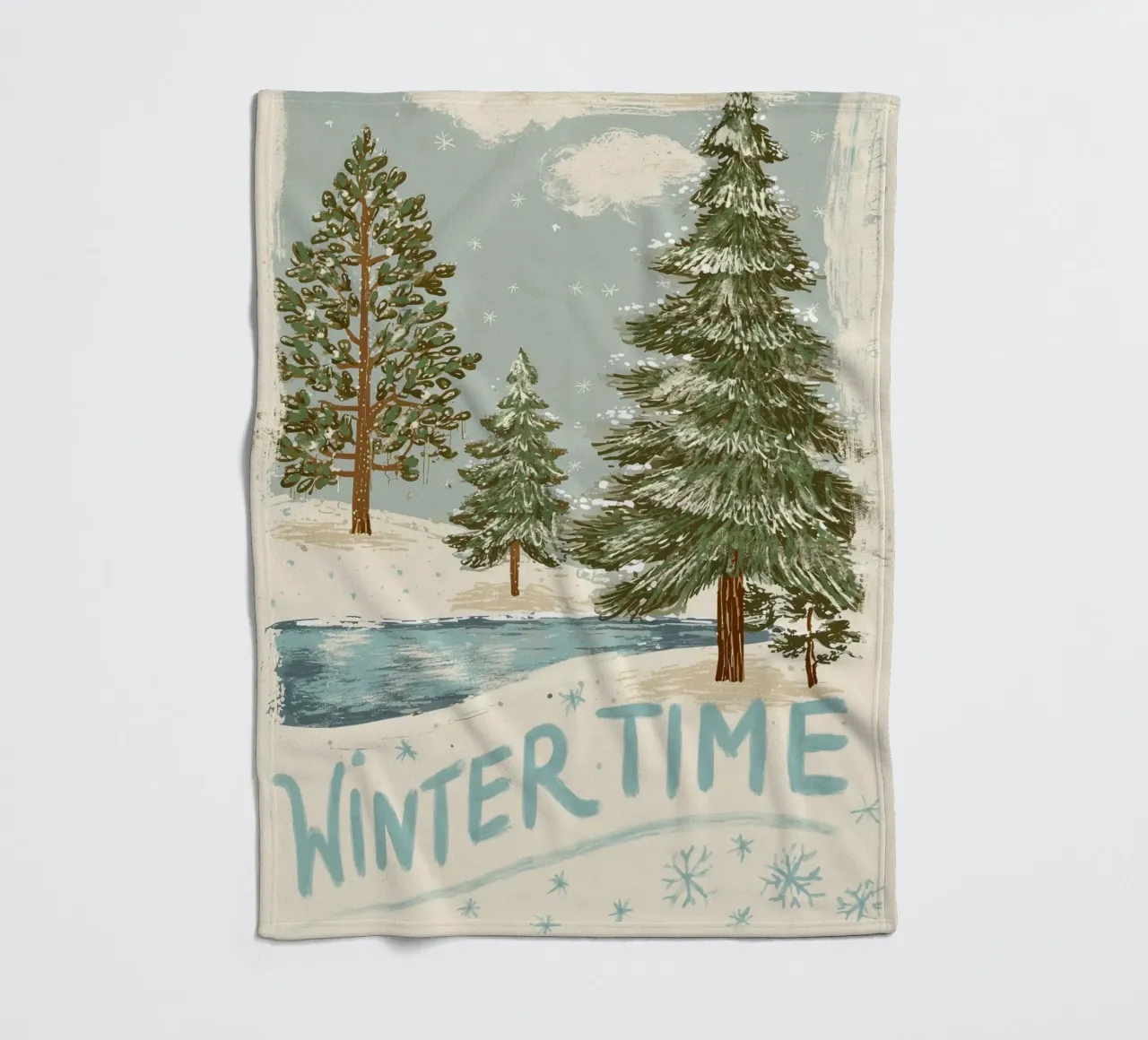 Wintertime coperta in pile da Luna & Noctua