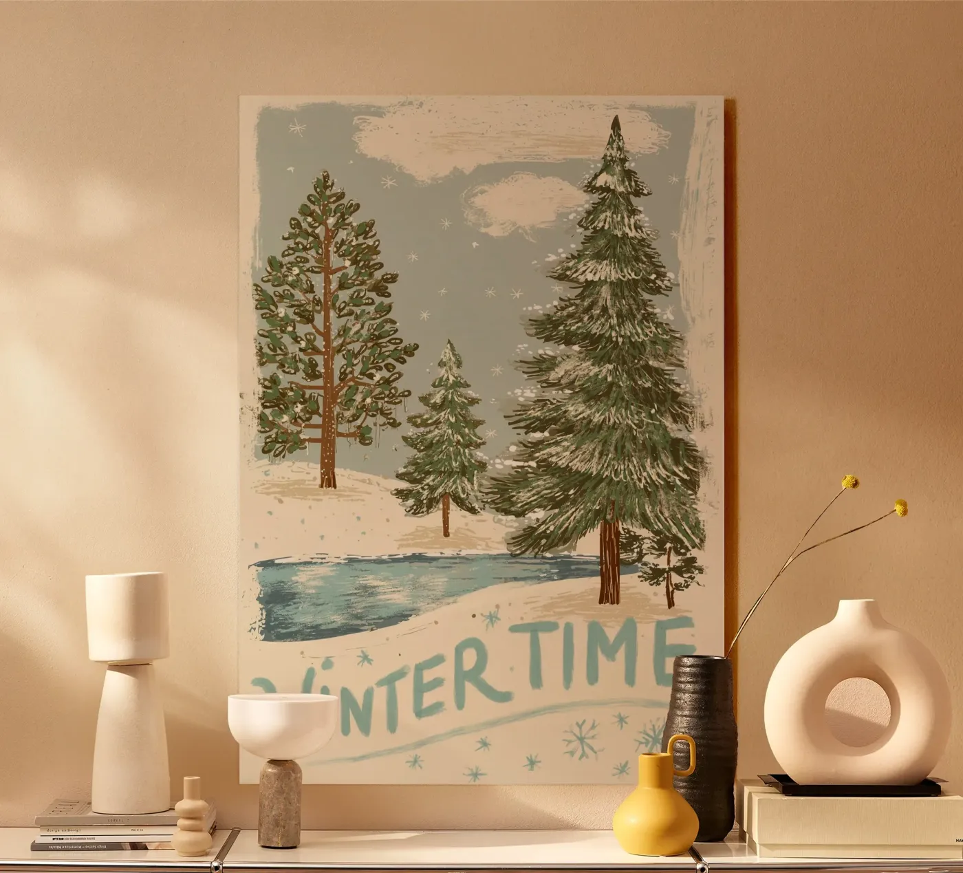 Wintertime Forex-Platte von Luna & Noctua