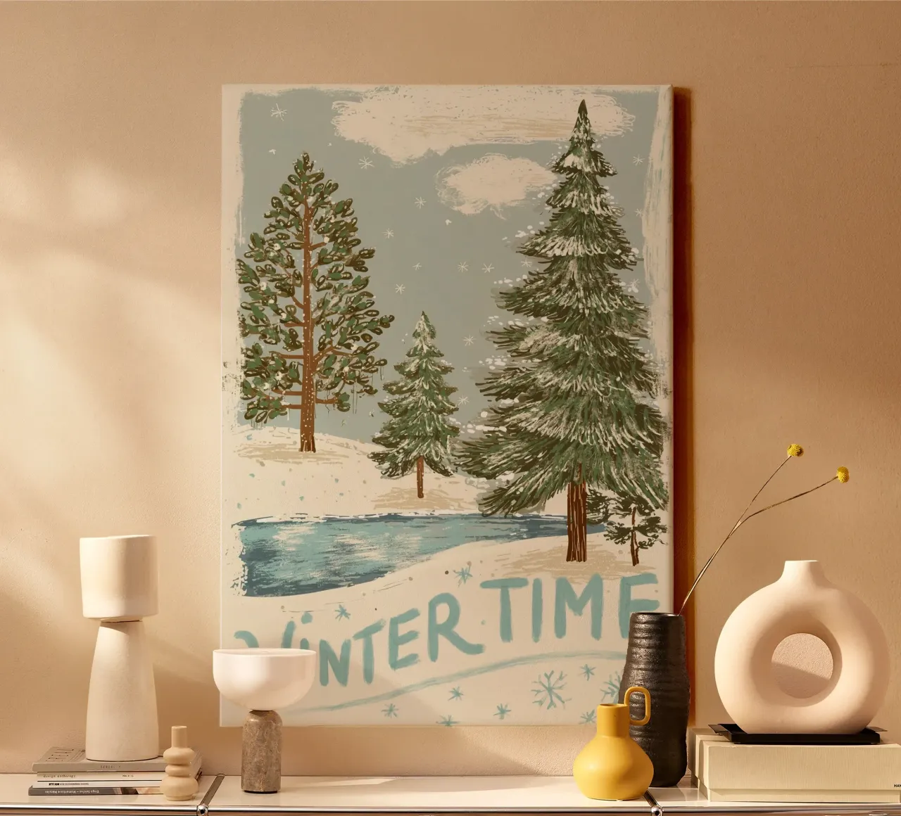 Wintertime tela da Luna & Noctua