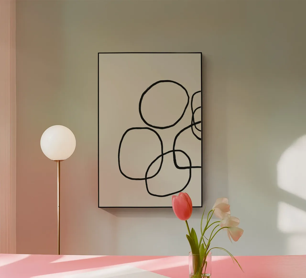 Echo Lines No 62 plexiglass da treechild