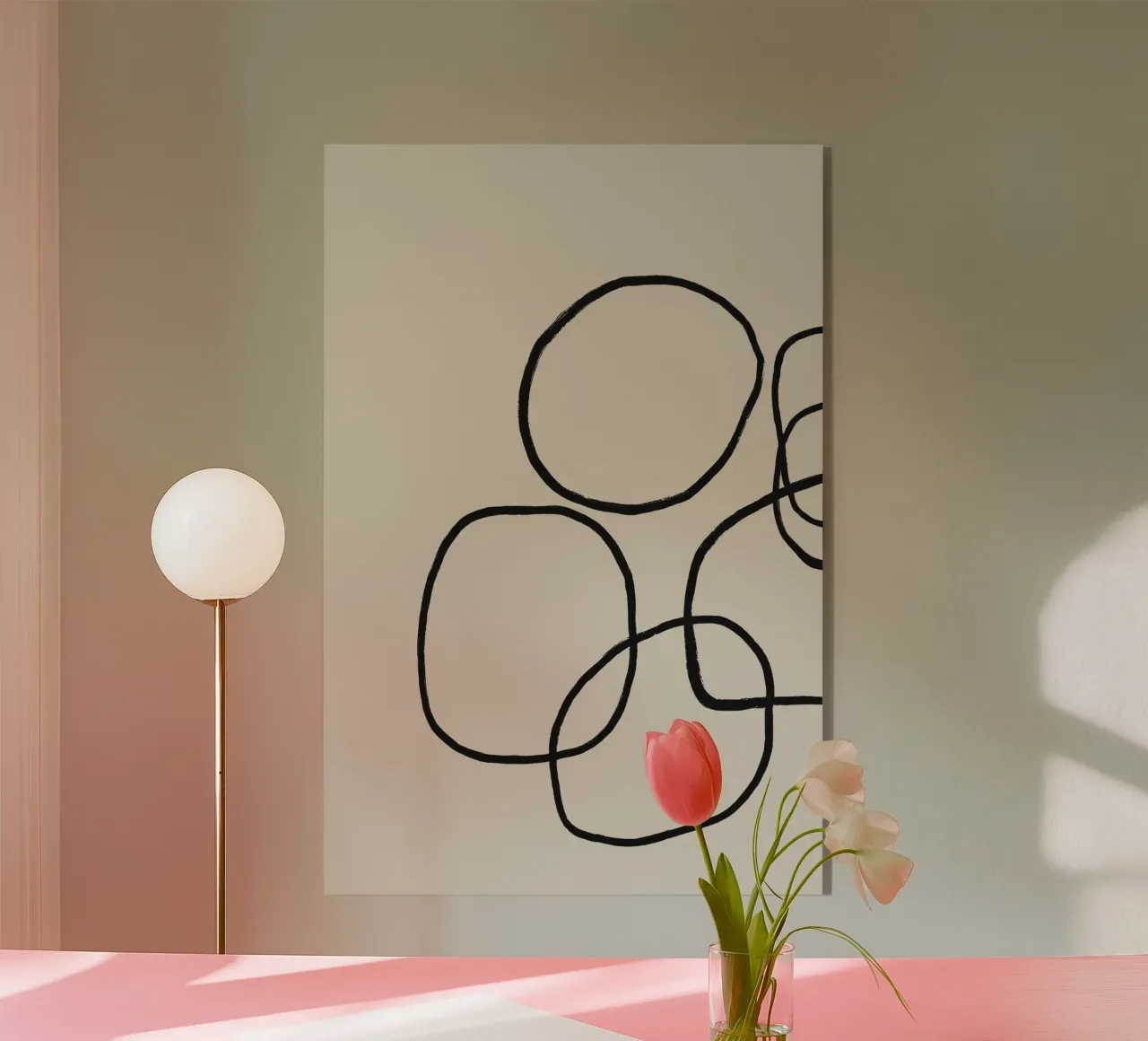 Echo Lines No 62 plexiglass da treechild