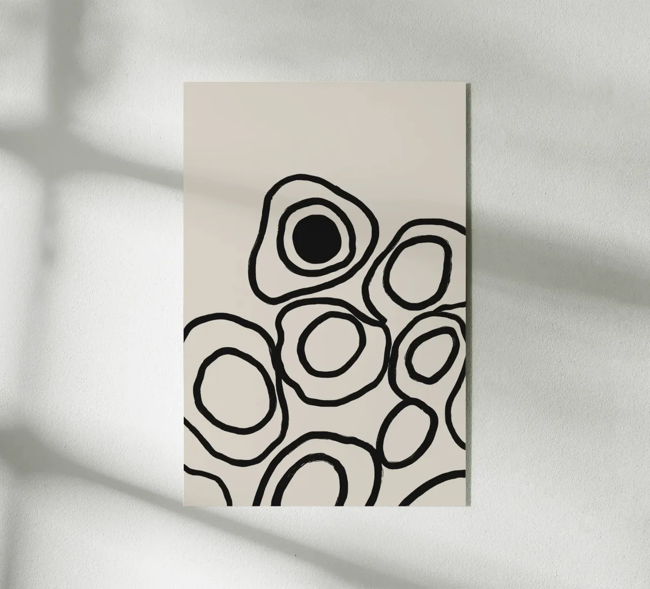 Echo Lines No 64 acrylic glass by treechild