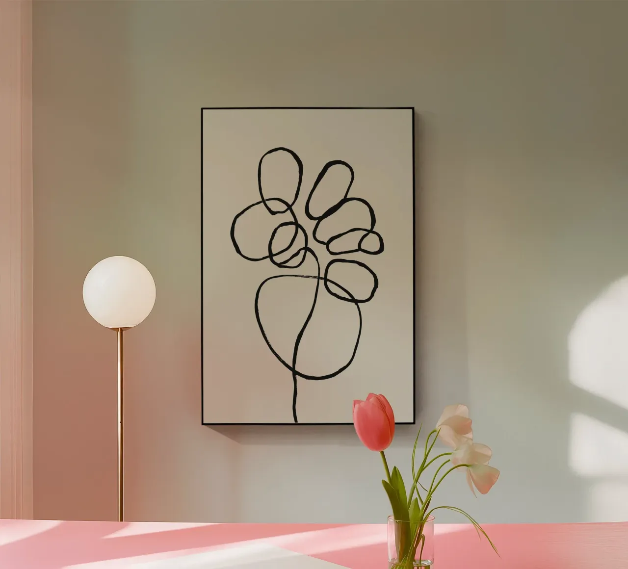 Echo Lines No 65 plexiglass da treechild