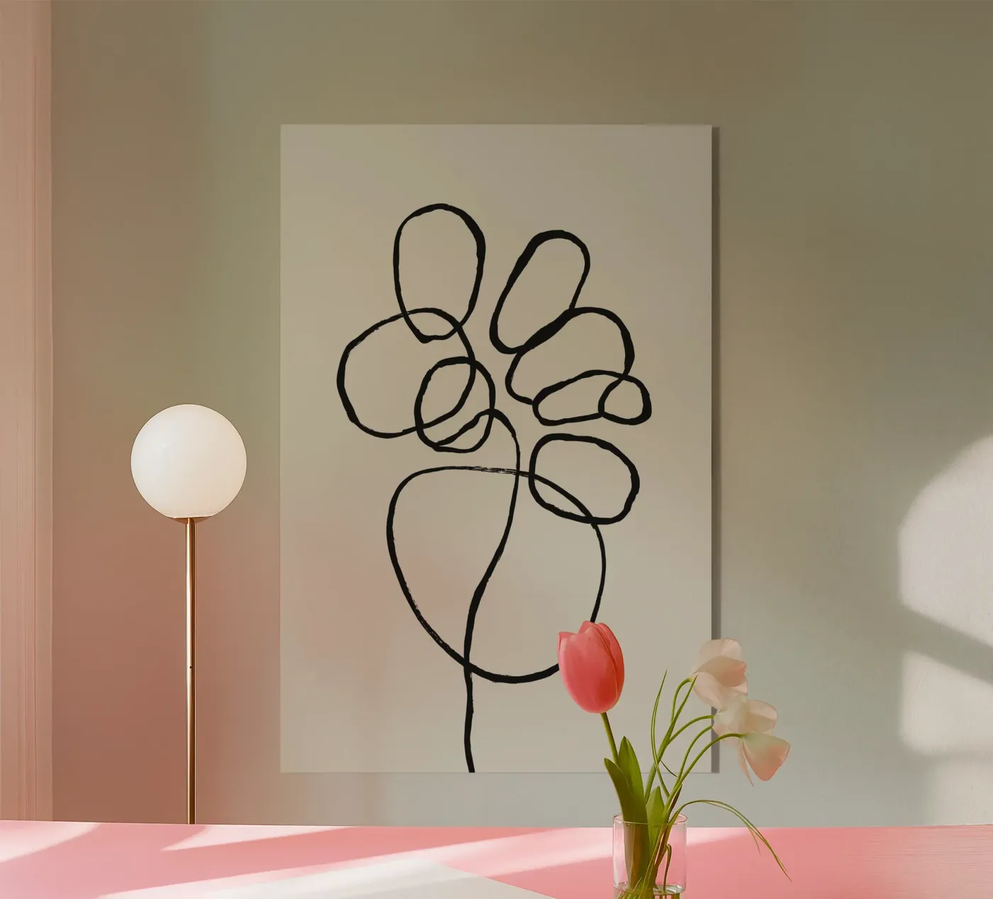 Echo Lines No 65 plexiglass da treechild