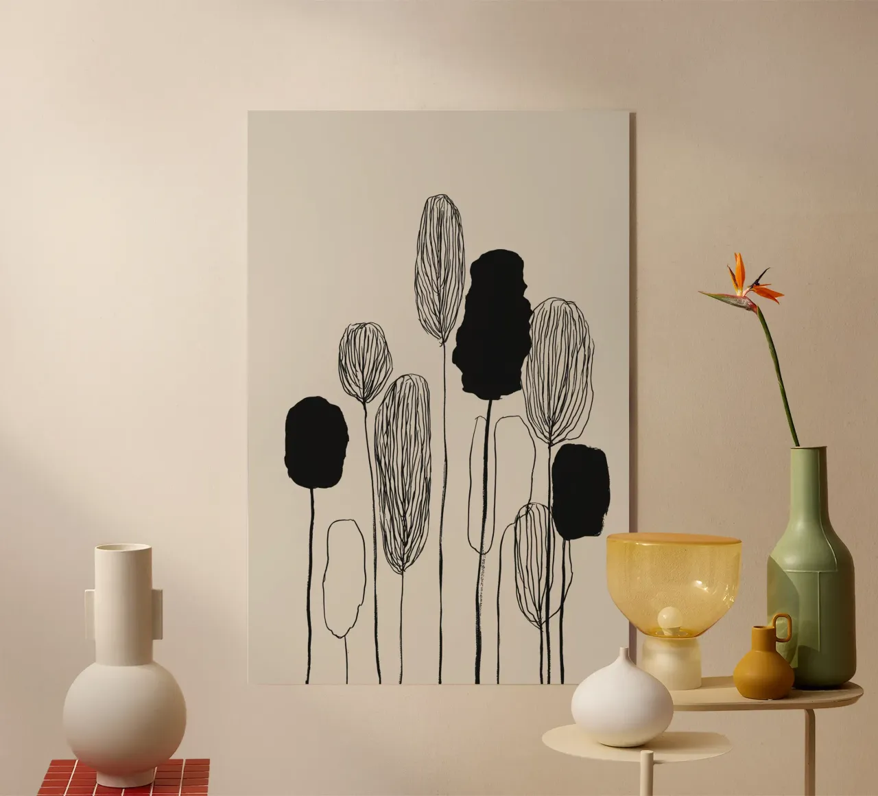 Echo Lines No 70 plexiglass da treechild