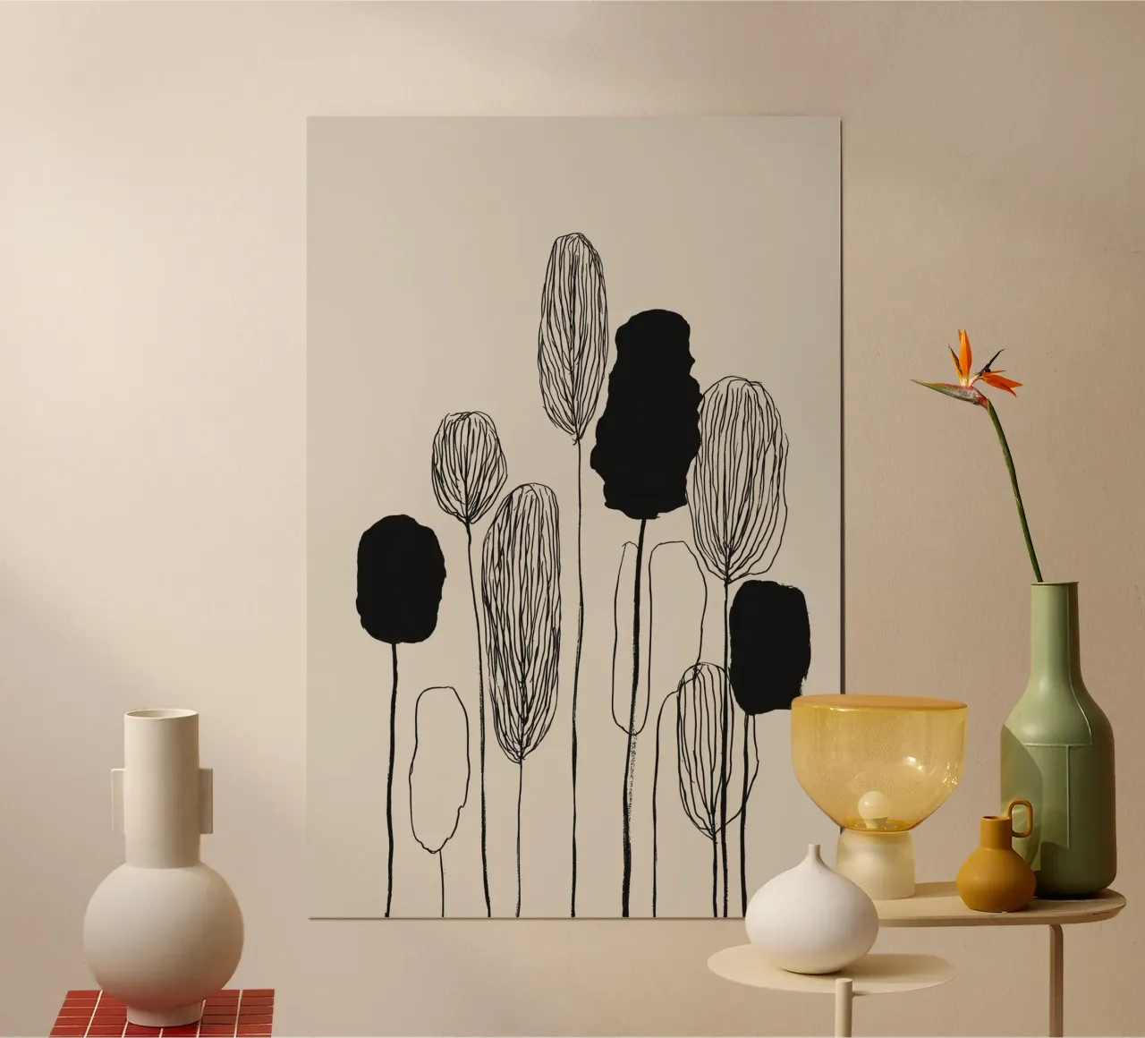 Echo Lines No 70 carta hahnemühle da treechild