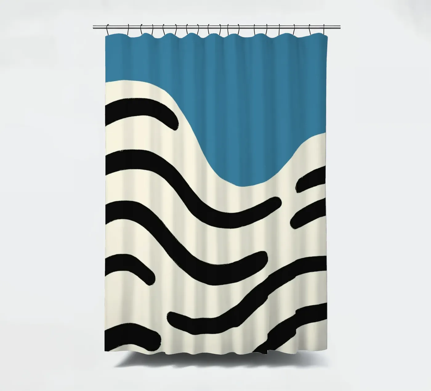 Waves Duschvorhang von treechild