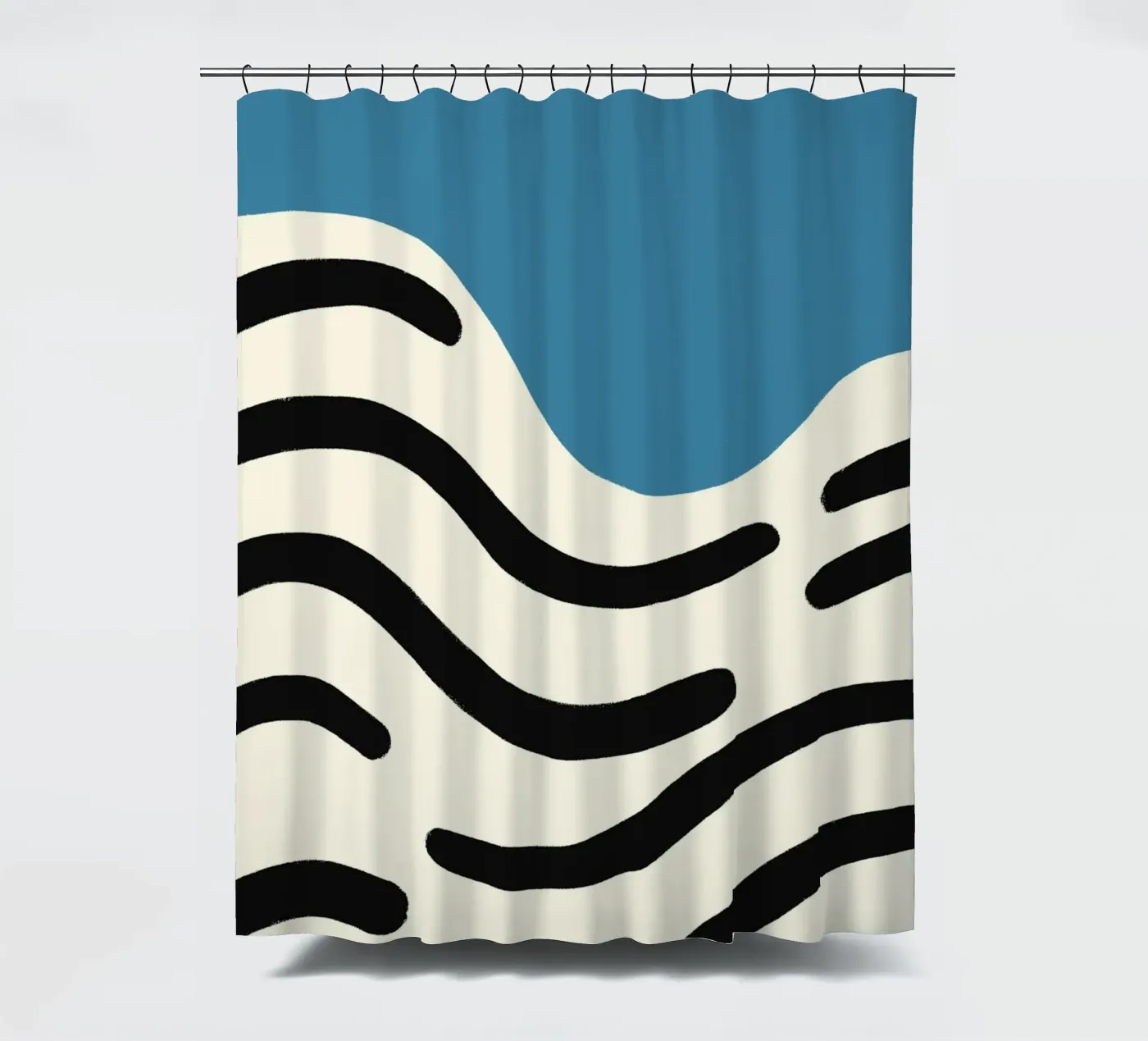 Waves Duschvorhang von treechild