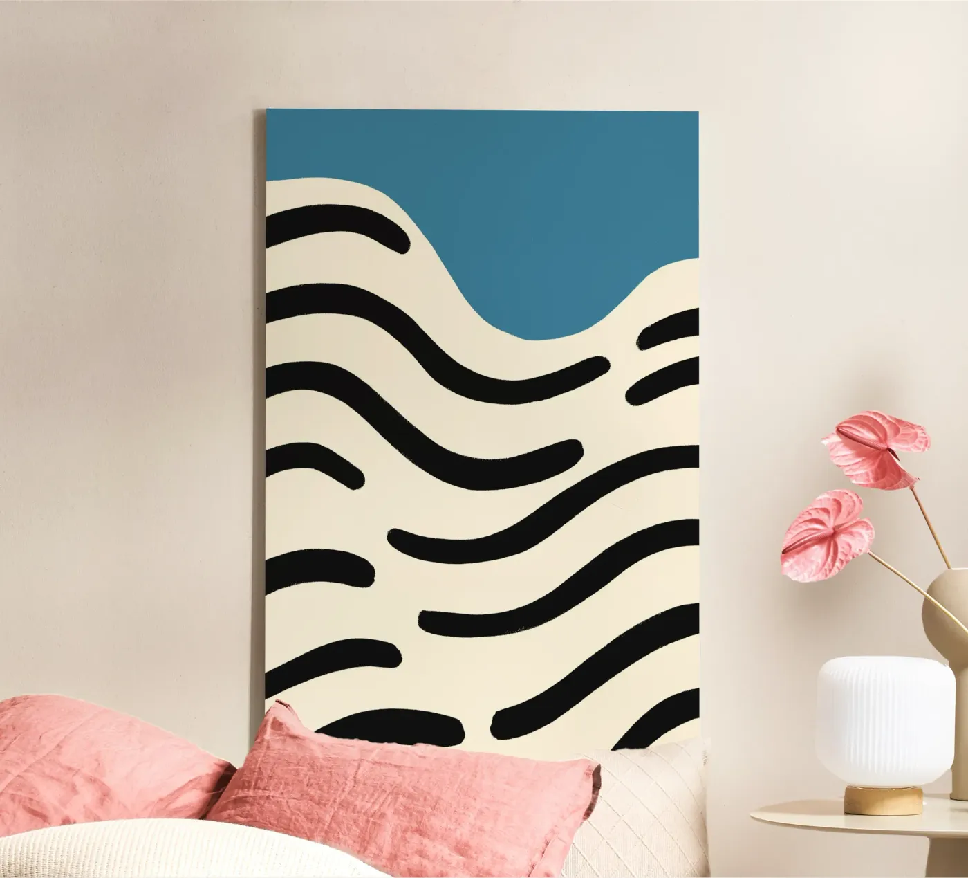 Waves Leinwand von treechild