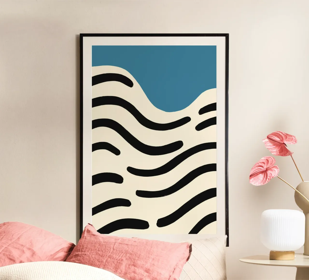 Waves poster by treechild