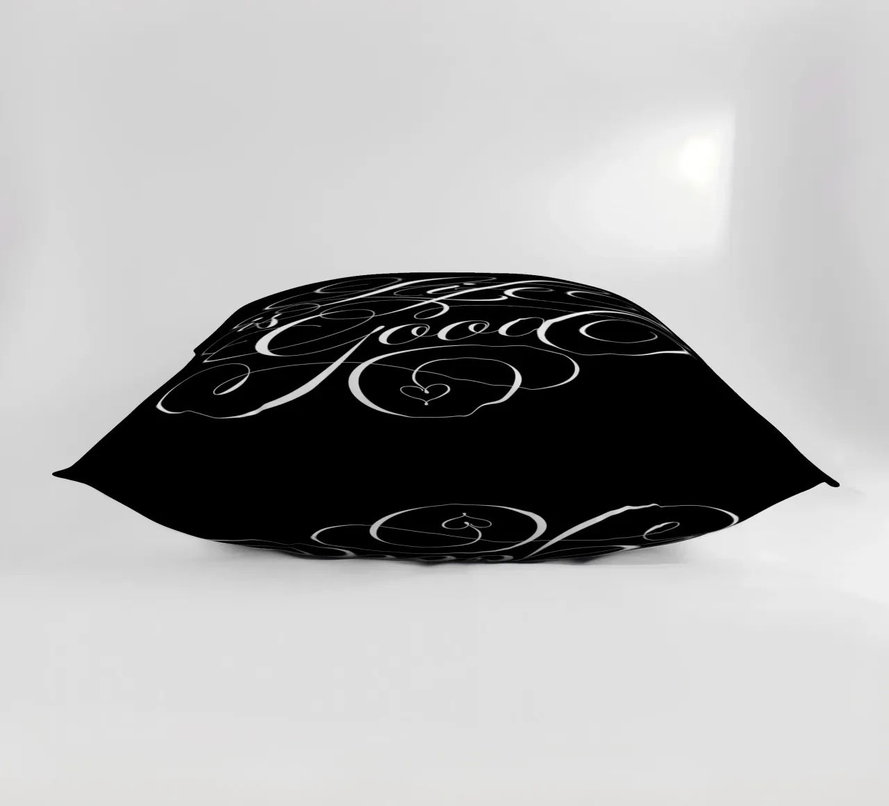 La vita è bella. Calligrafia. Aforisma. cuscino da CalliLetters