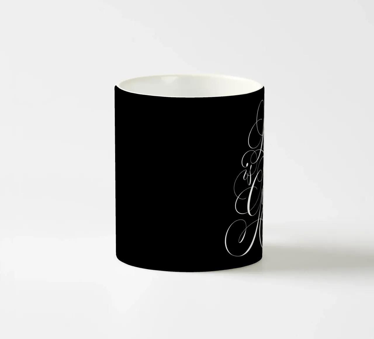La vita è bella. Calligrafia. Aforisma. tazza in ceramica da CalliLetters