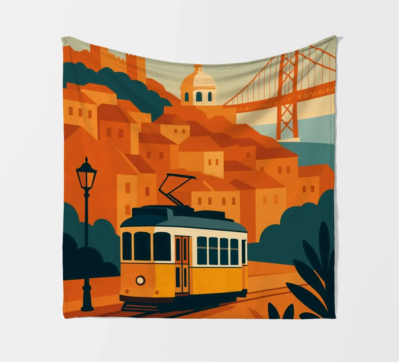 Lisbon Fleecedecke von minimalist designs