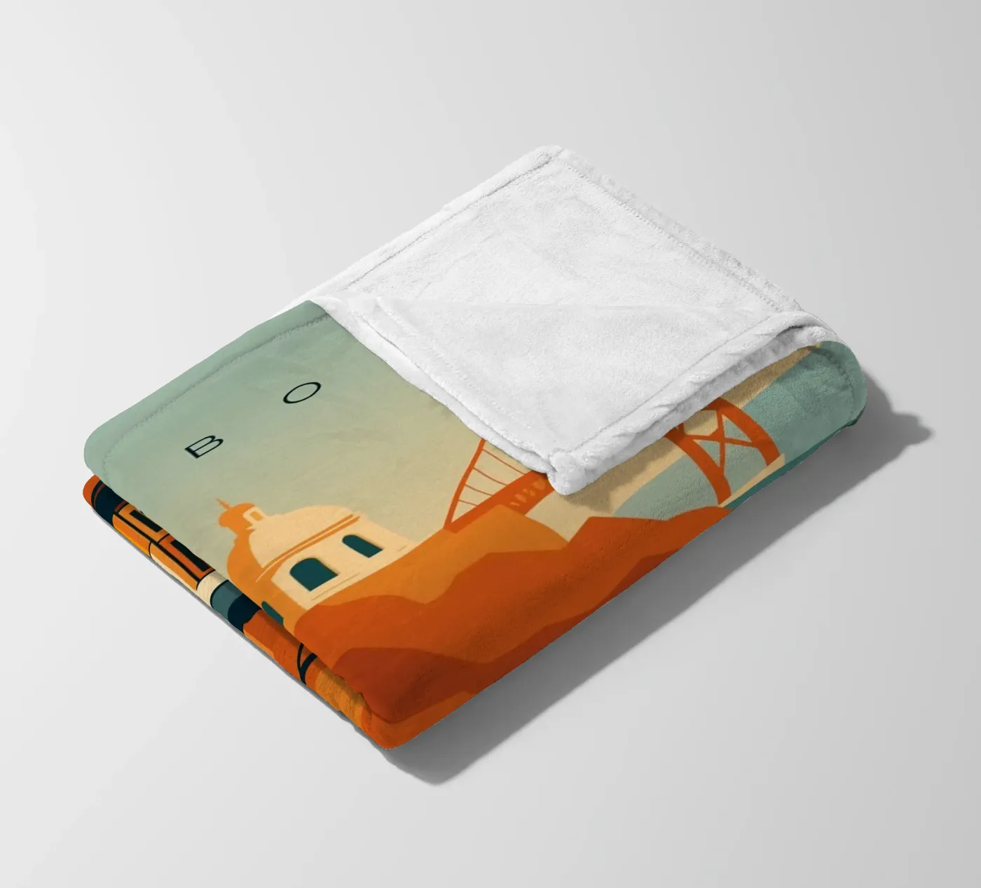 Lisbon Fleecedecke von minimalist designs