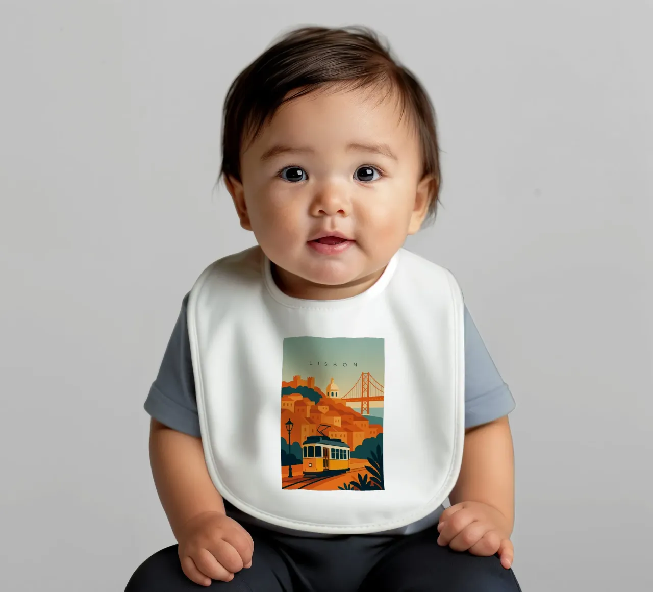 Lisbon bavaglino da minimalist designs