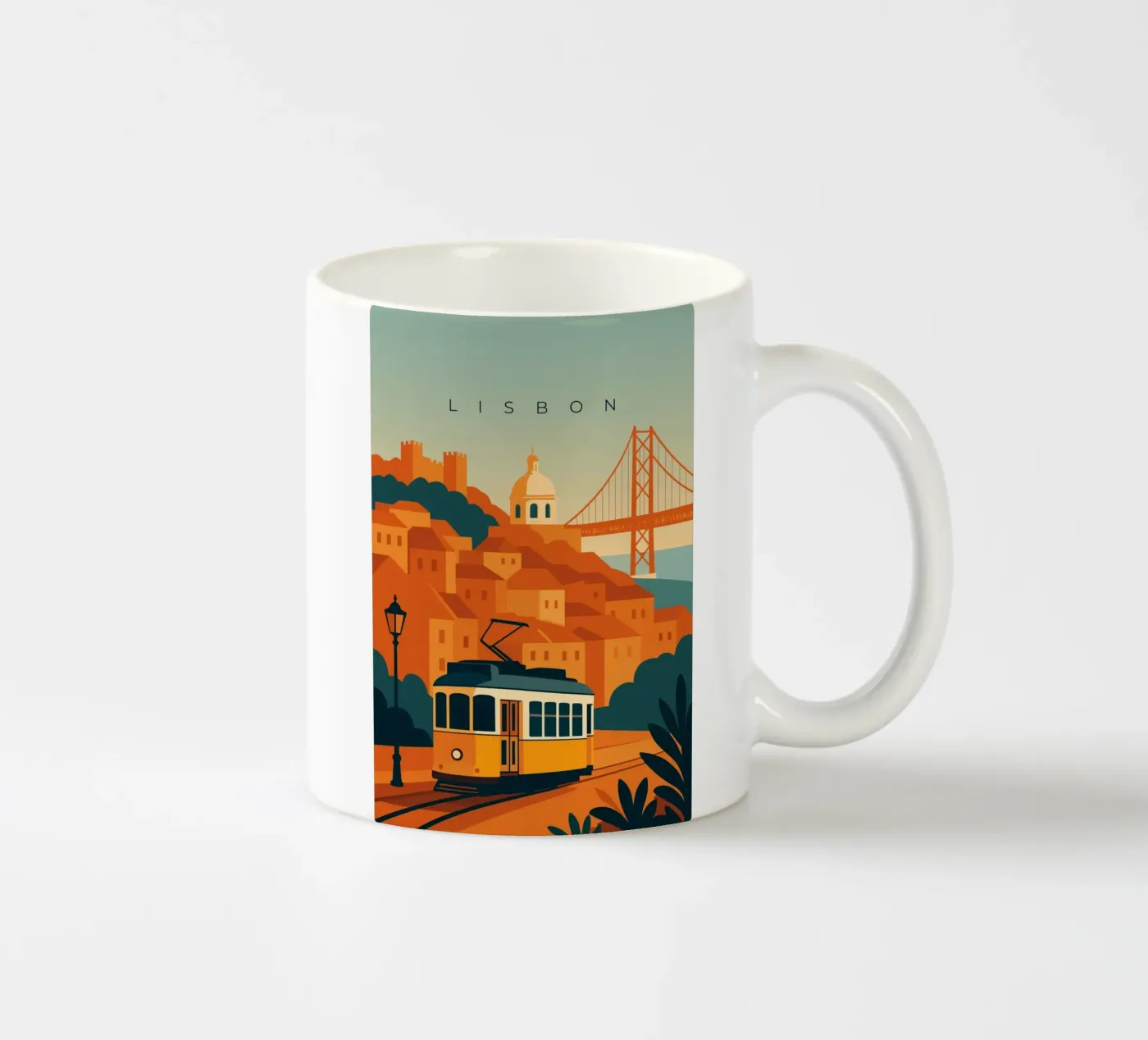 Lisbon ceramic mug by minimalist designs