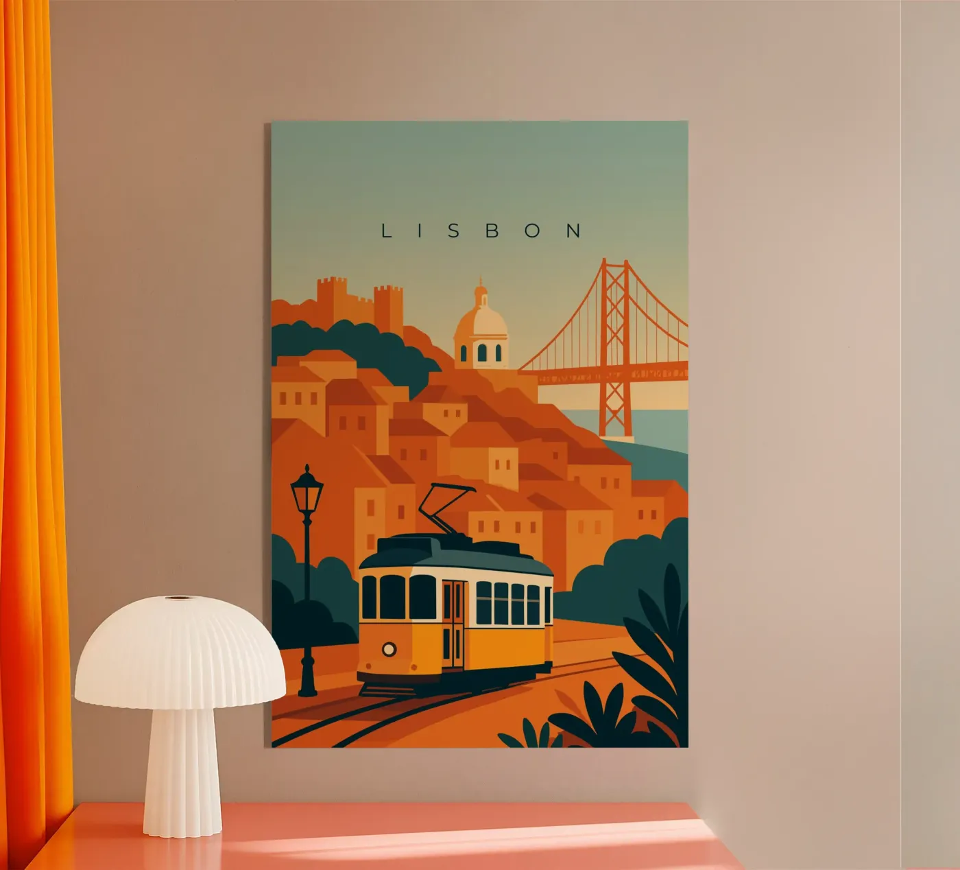 Lisbon acryl van minimalist designs
