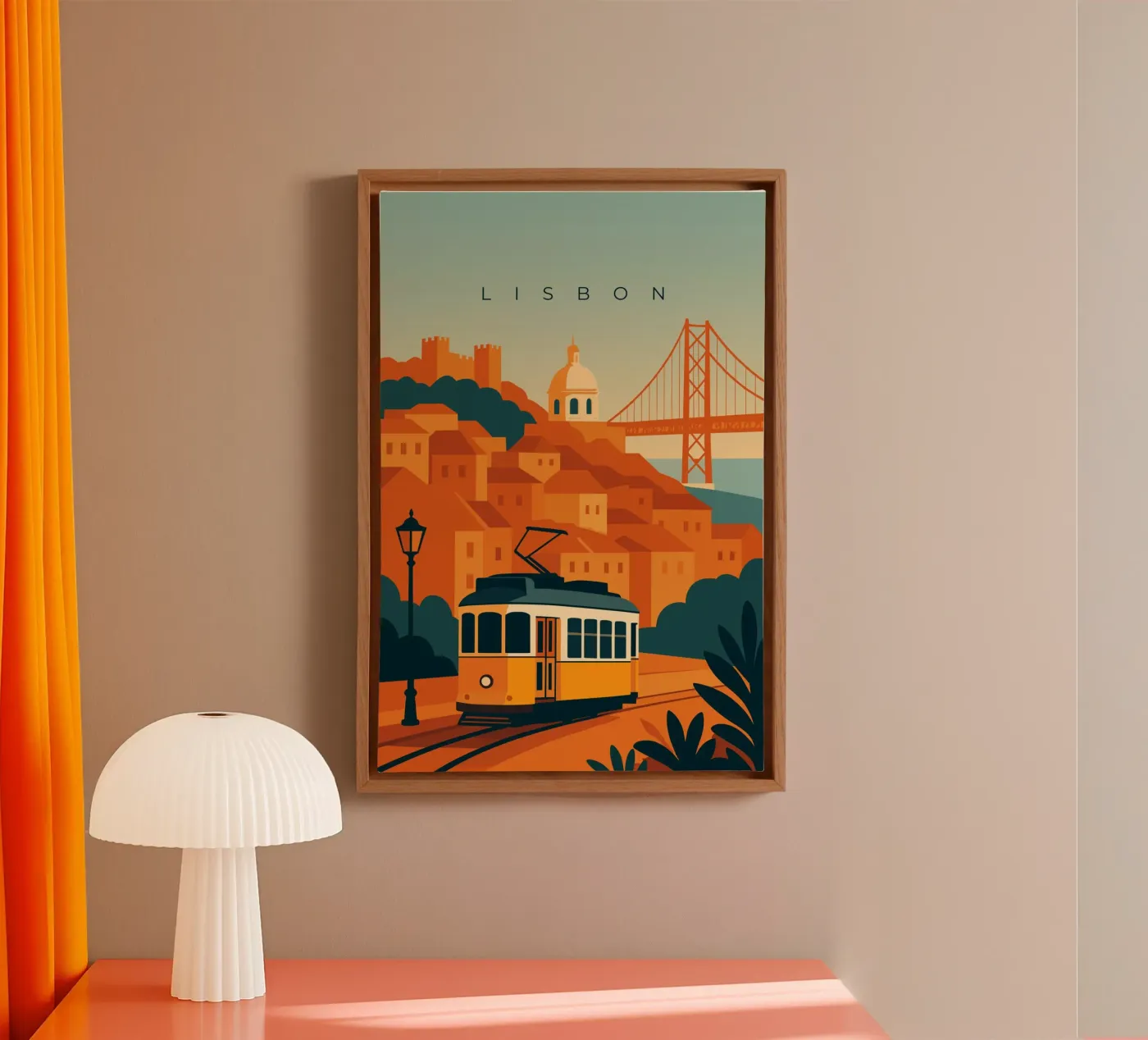 Lisbon tela da minimalist designs