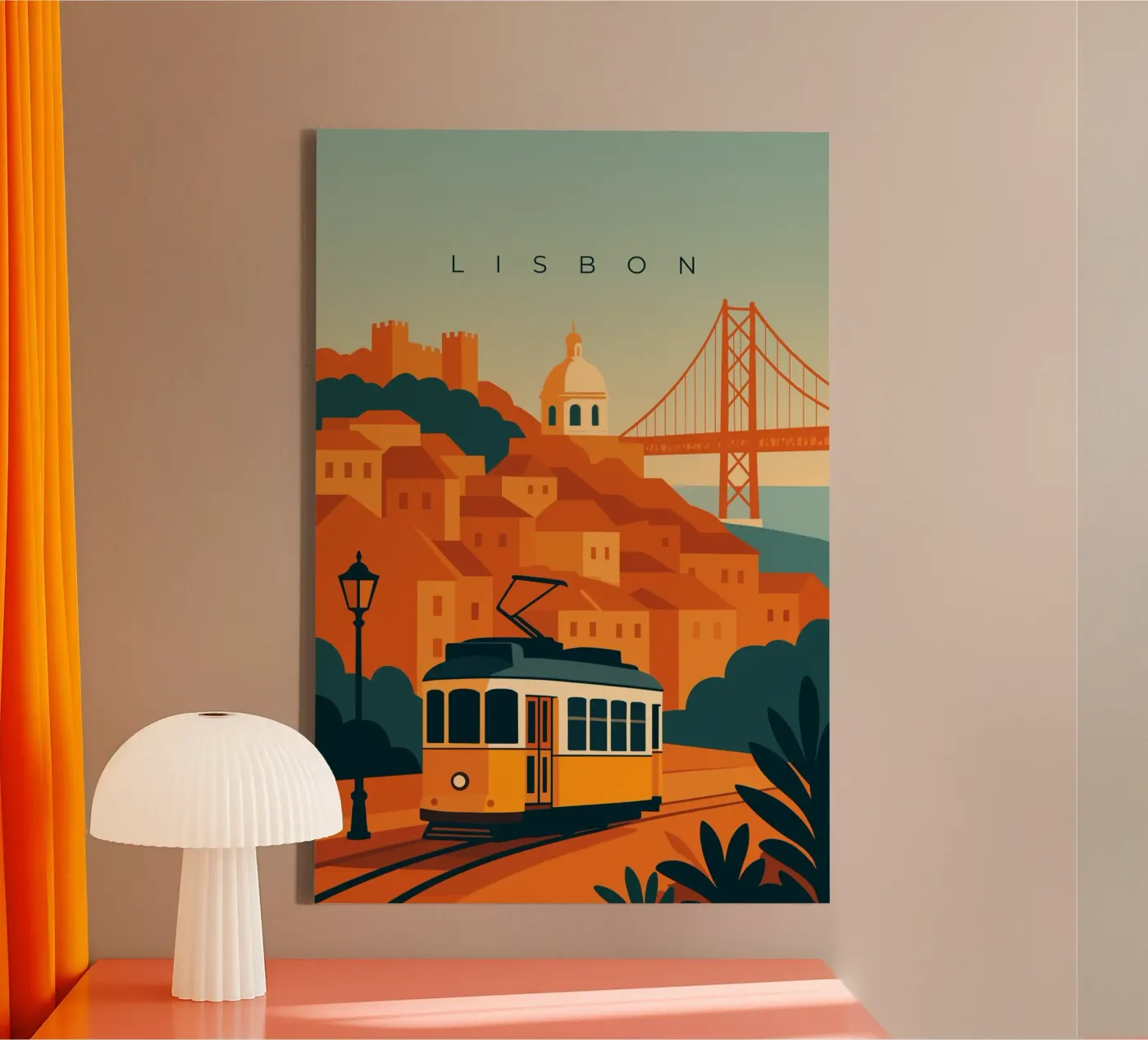 Lisbon tela da minimalist designs