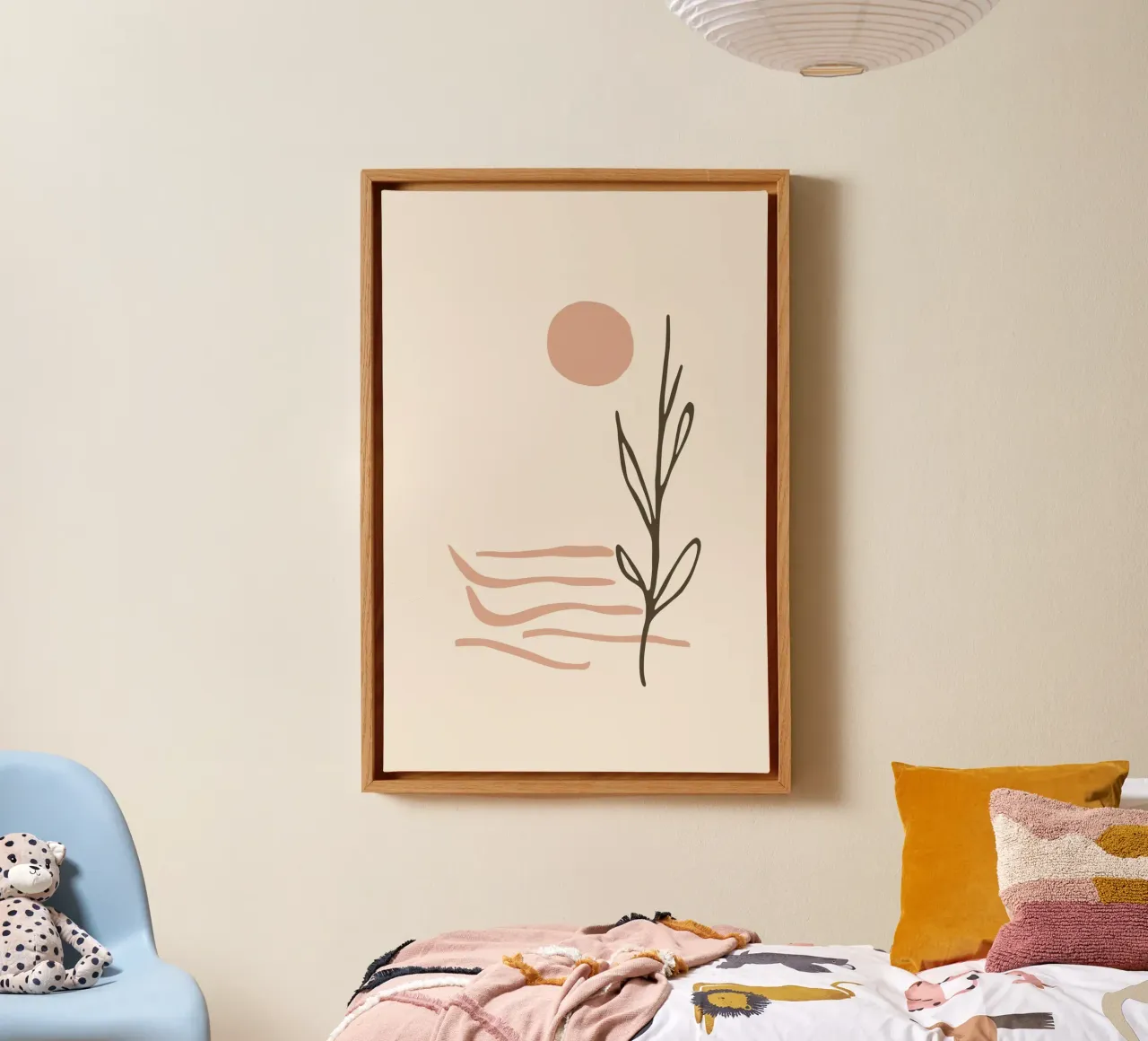 Simple Sun tela da treechild